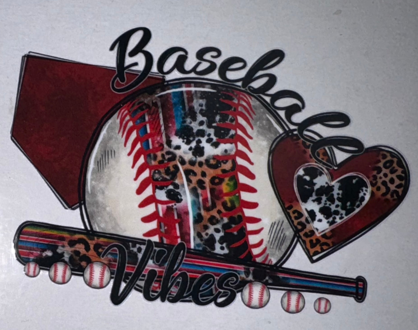 Baseball Vibes Decal