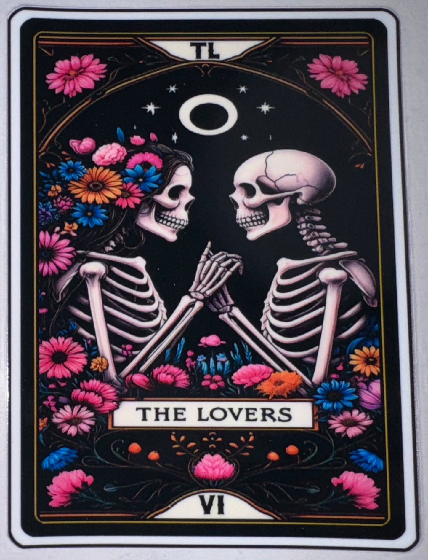 The Lovers Tarot Card Decal