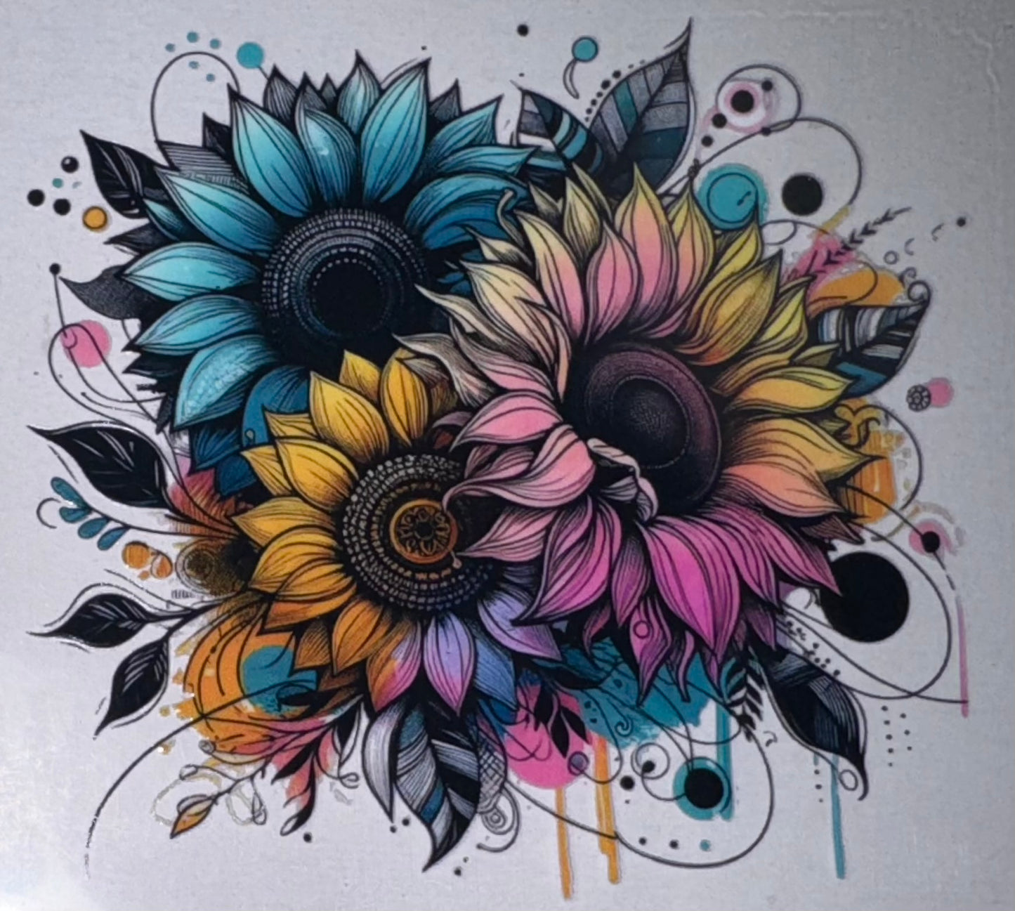Sunflower Decal