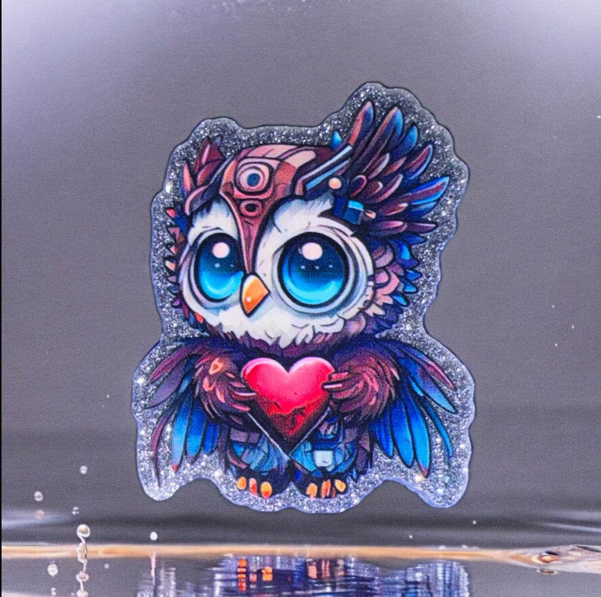 Owl Acrylic Flatback
