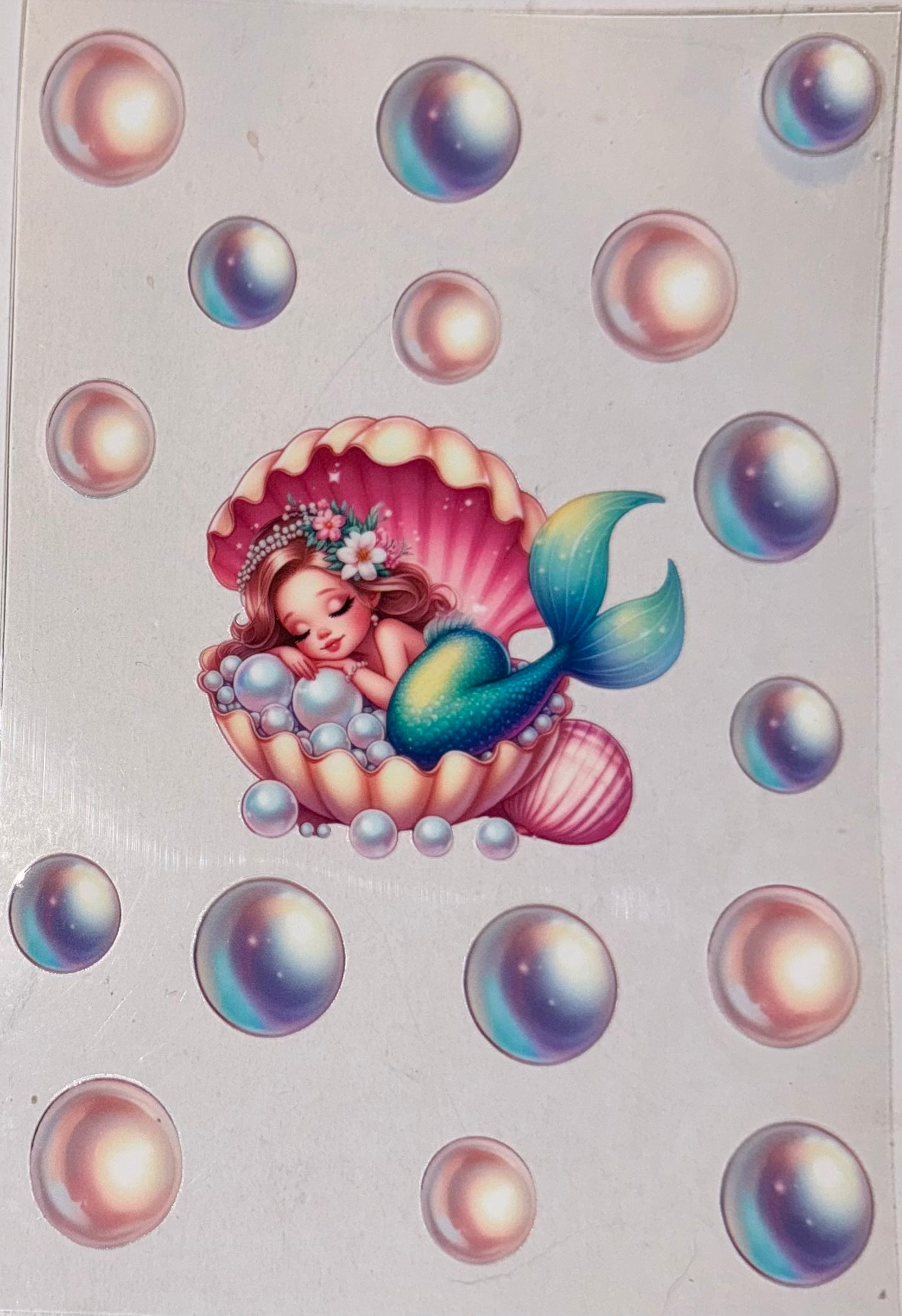 Mermaid A5 Journal Decal