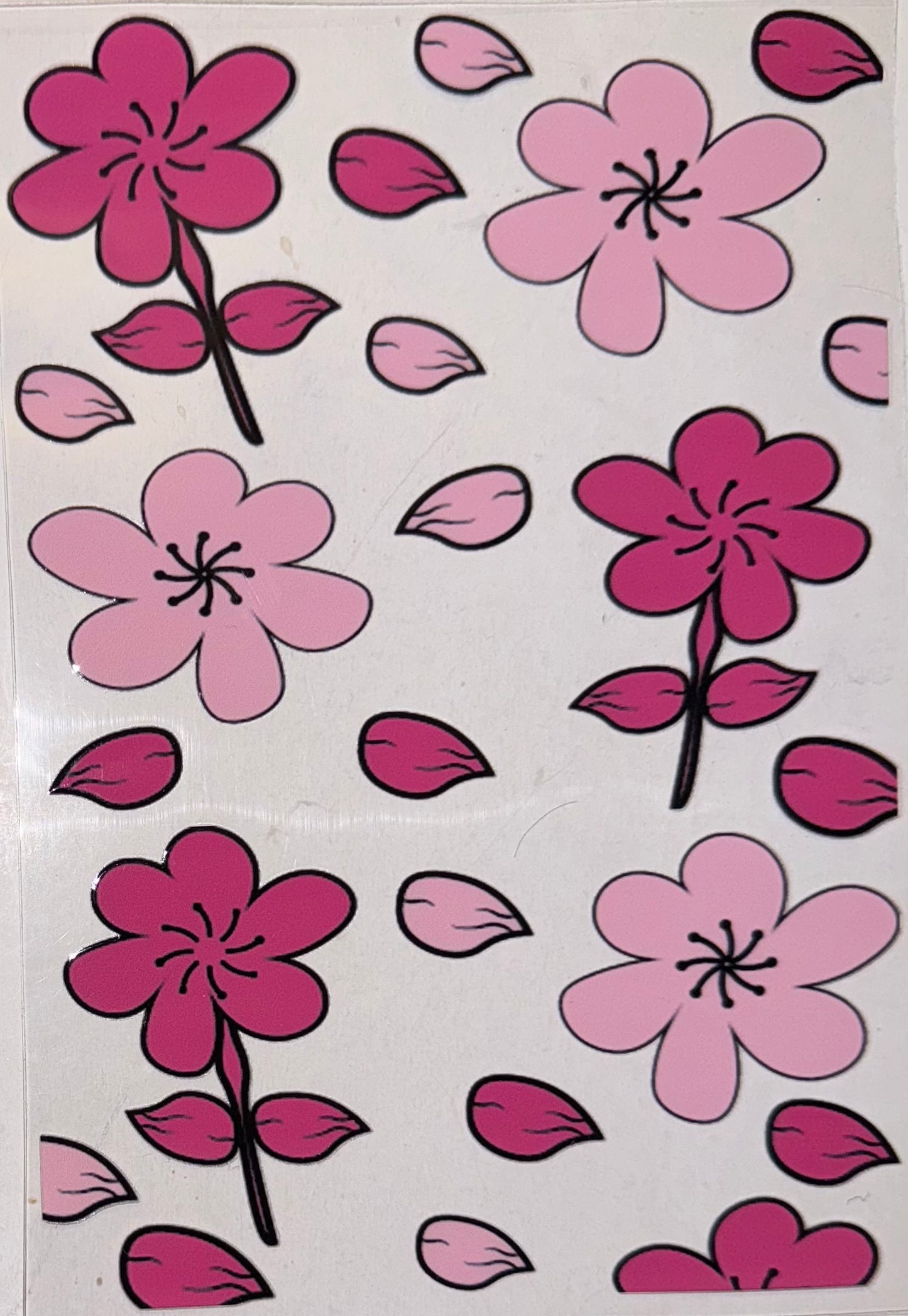 Floral A5 Journal Decal