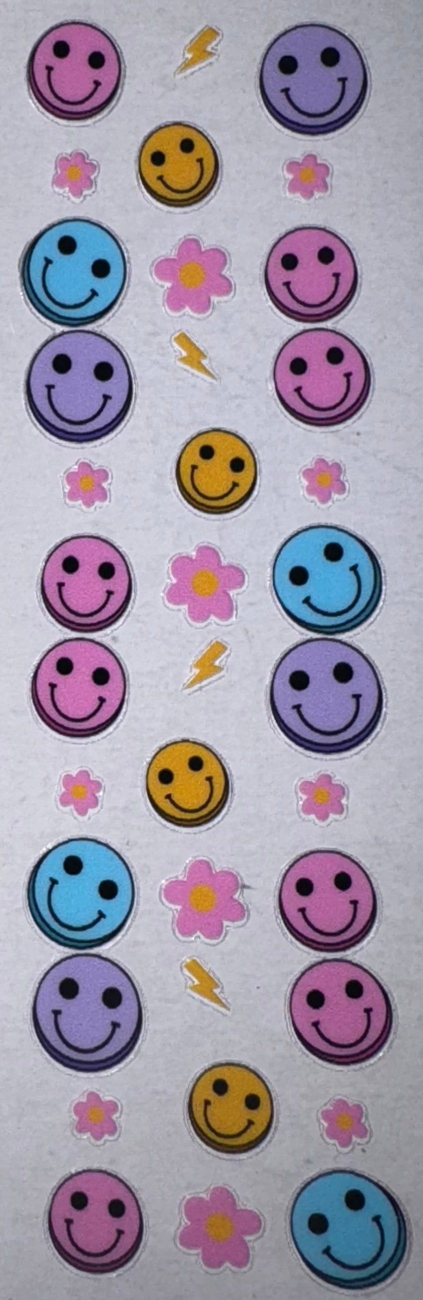 Smiley Face UV DTF Pen Wraps