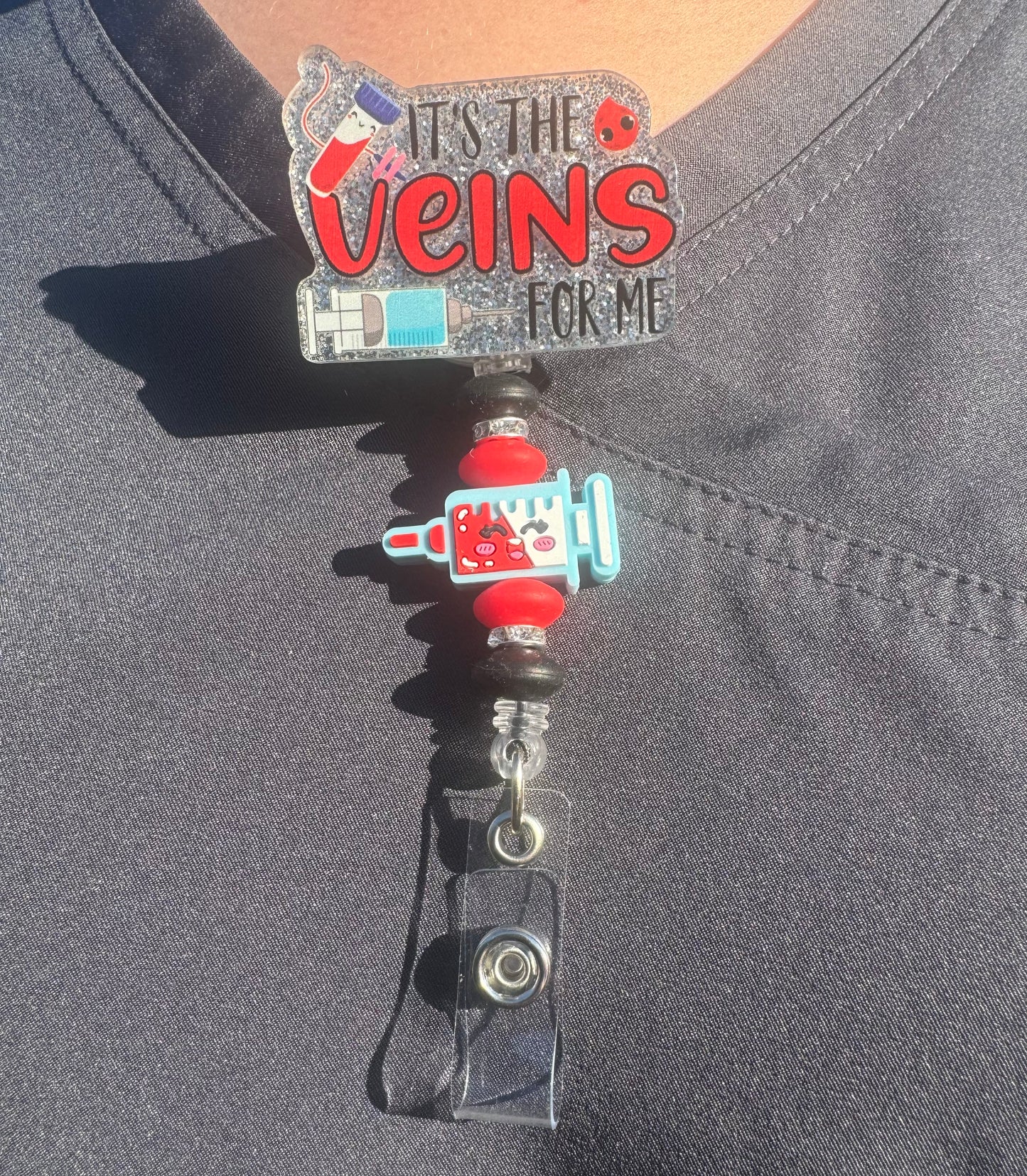 It’s The Veins For Me Badge Reel