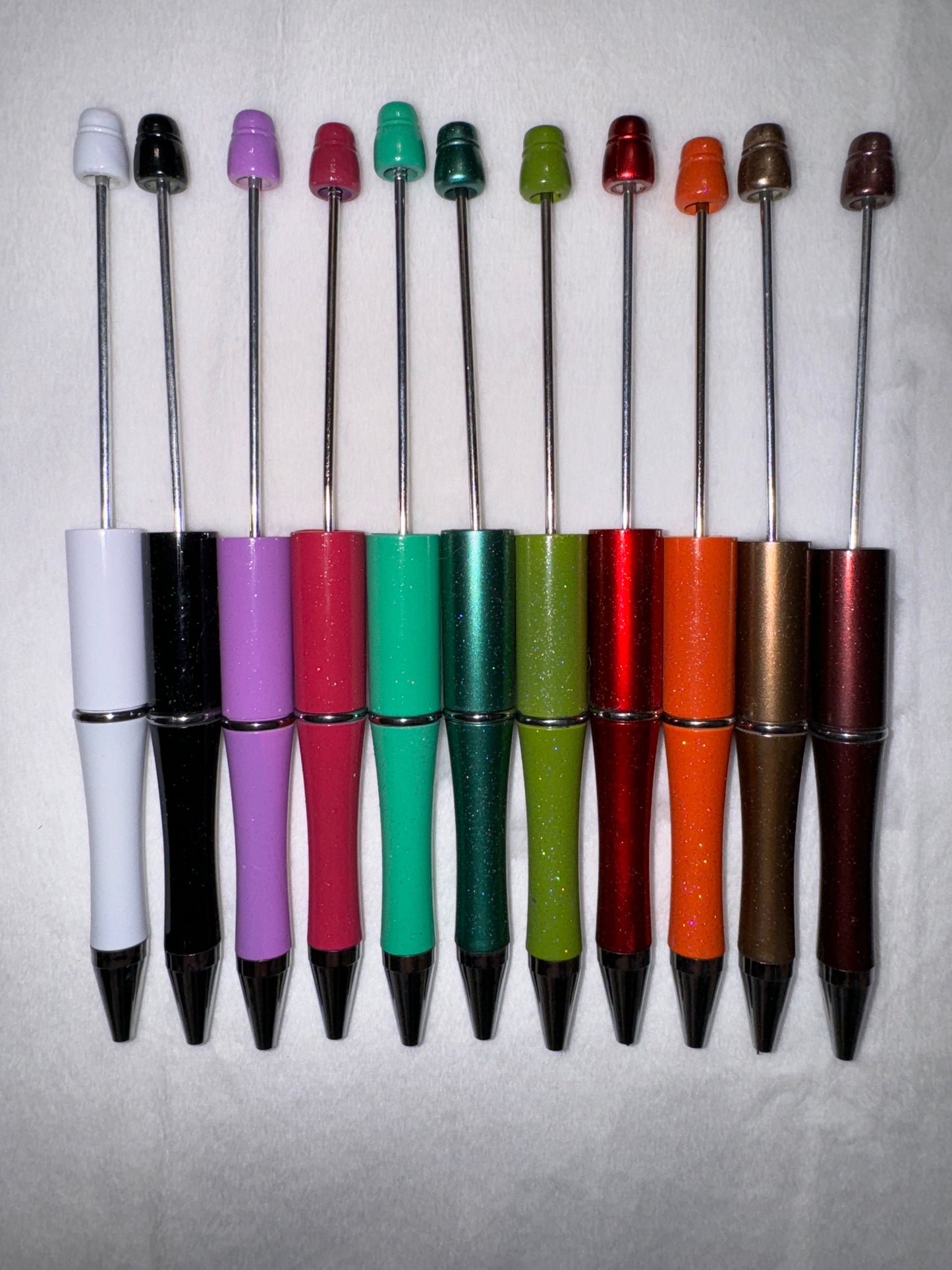 Glitter Beadable Pens