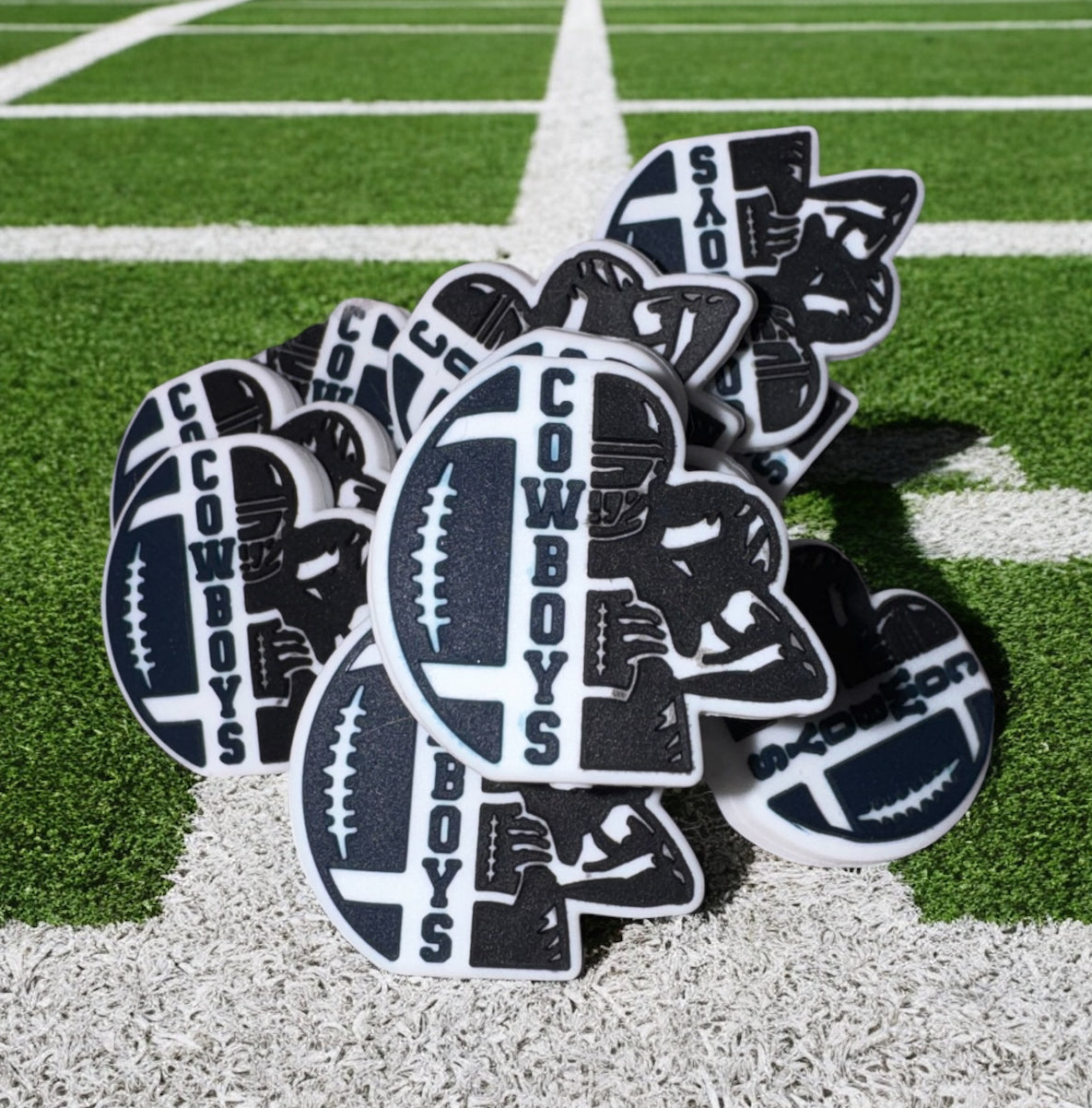 Football Team Silicone Focal