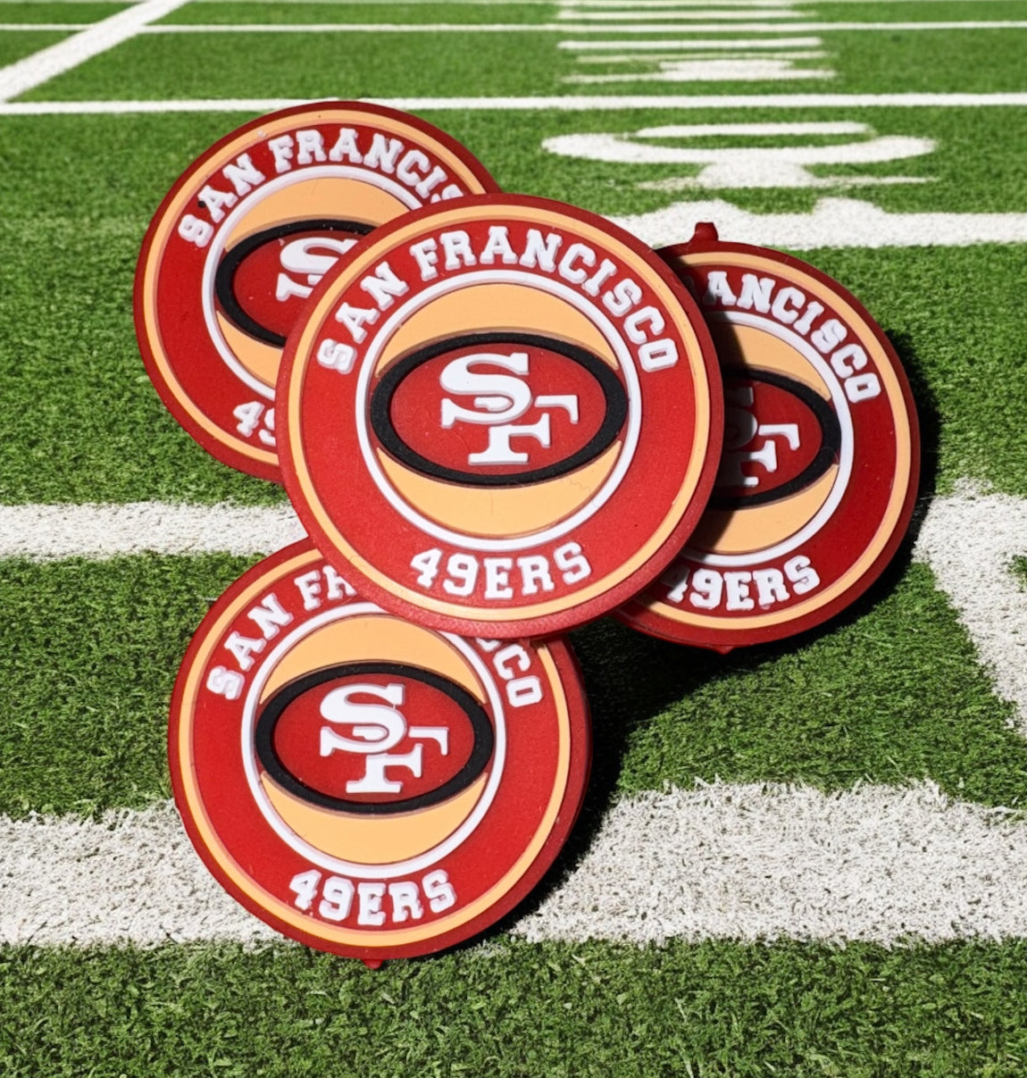 Football Team Silicone Focal