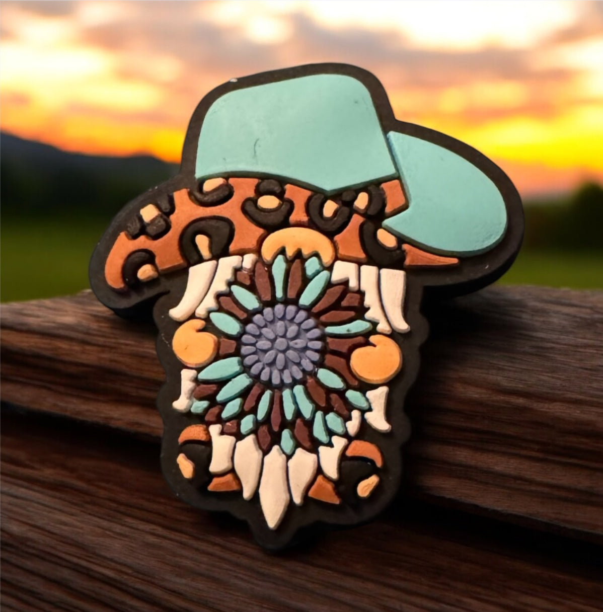 Cowboy Gnome Turquoise Focal