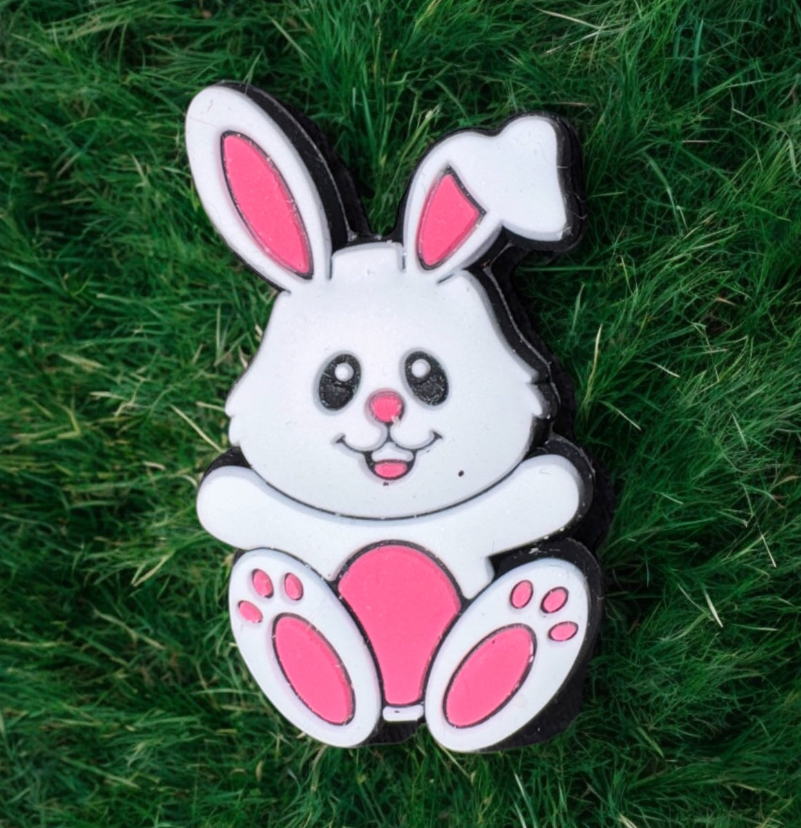 Easter Bunny Silicone Focal