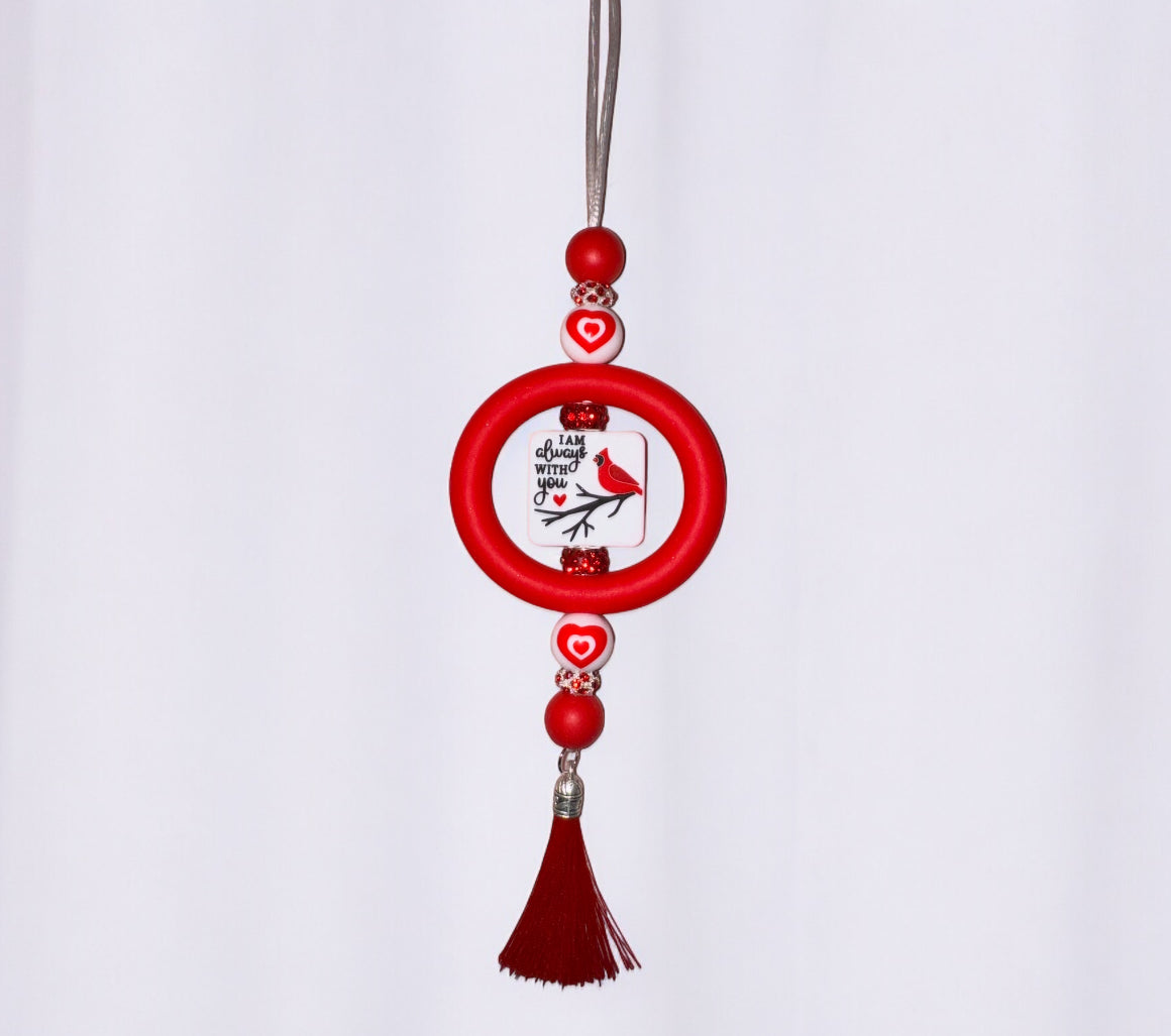 I Am Always With You Car Charm