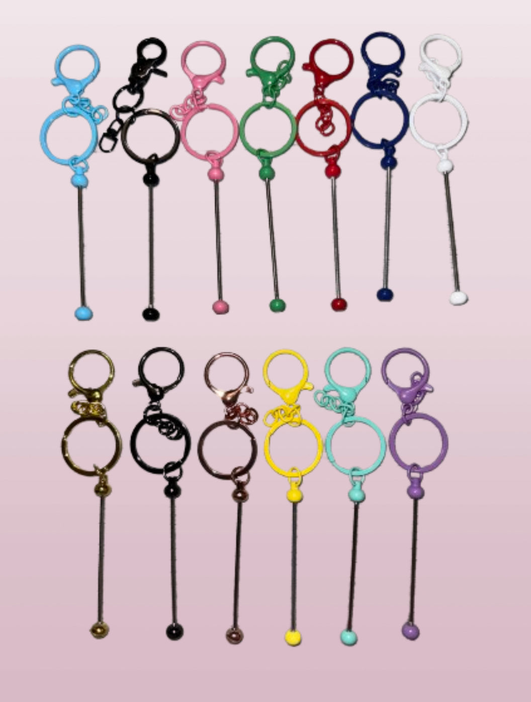 Beadable Keychain Bars