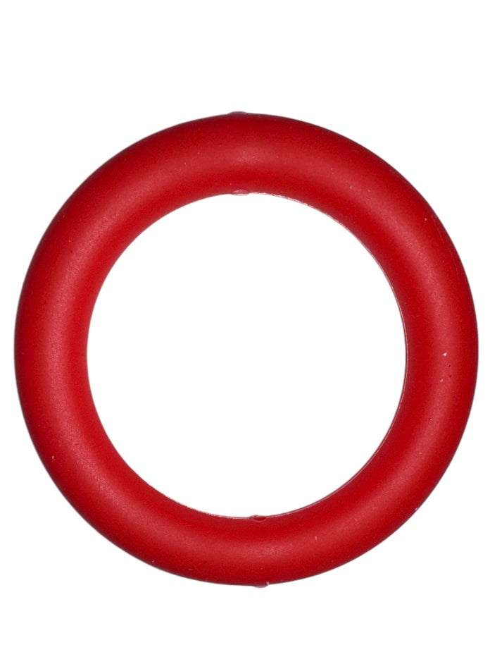 Red 65mm Silicone Ring