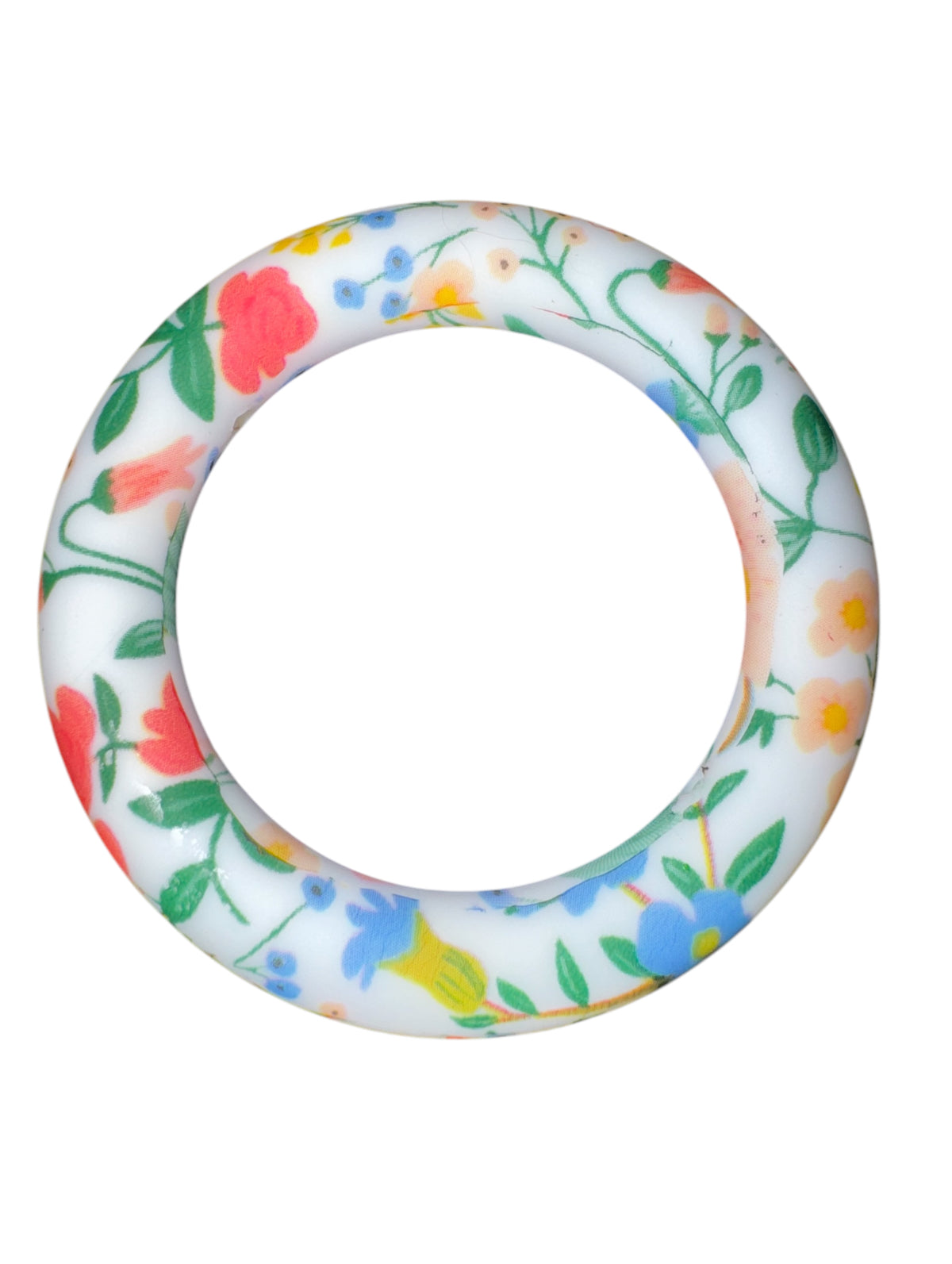 Floral 65mm Silicone Ring