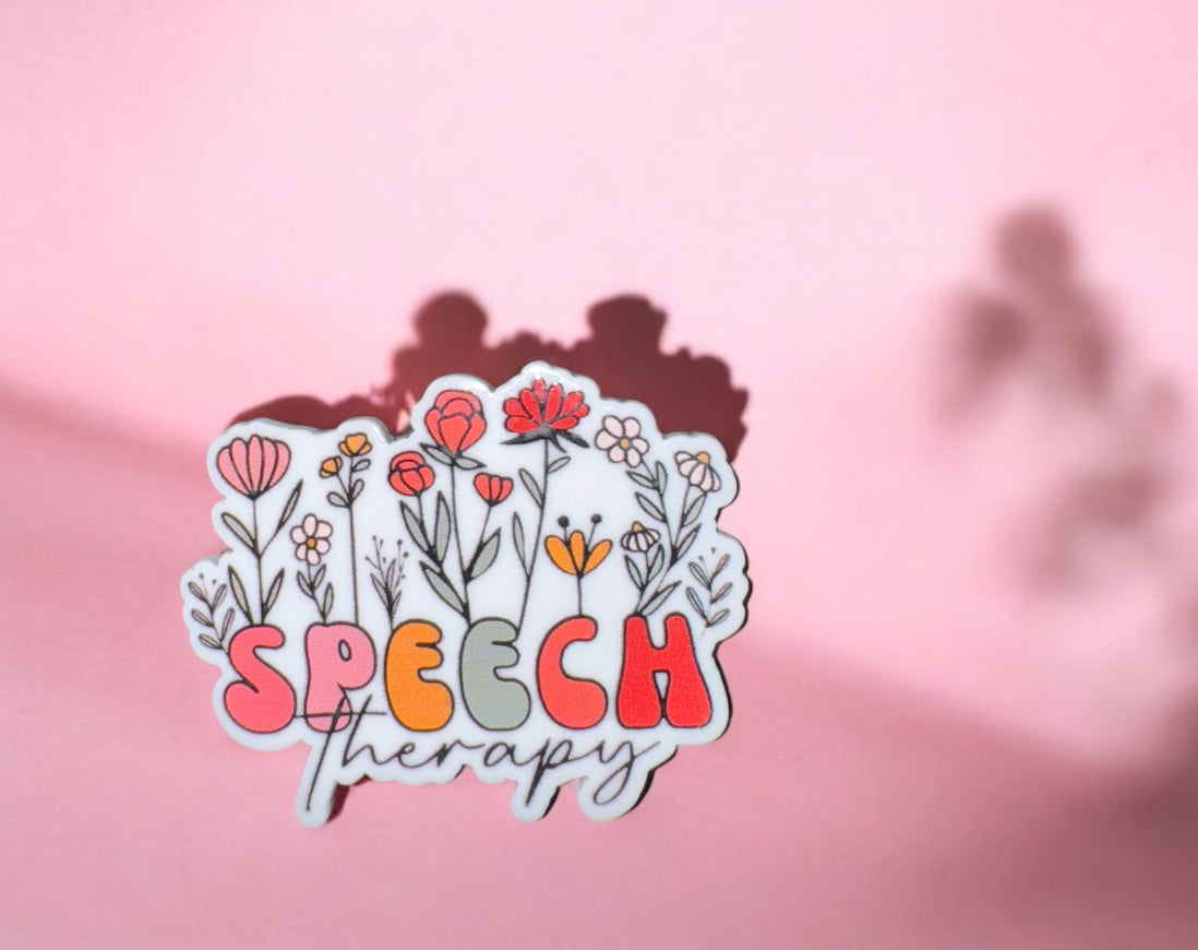 Speech Therapy Acrylic Flatback