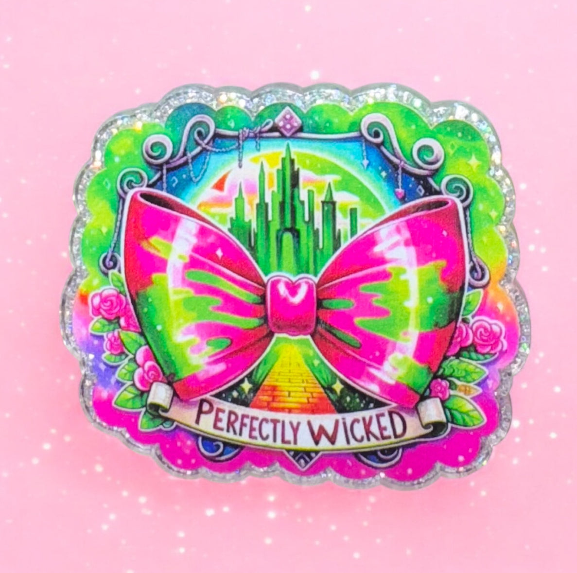 Wicked Acrylic Flatback