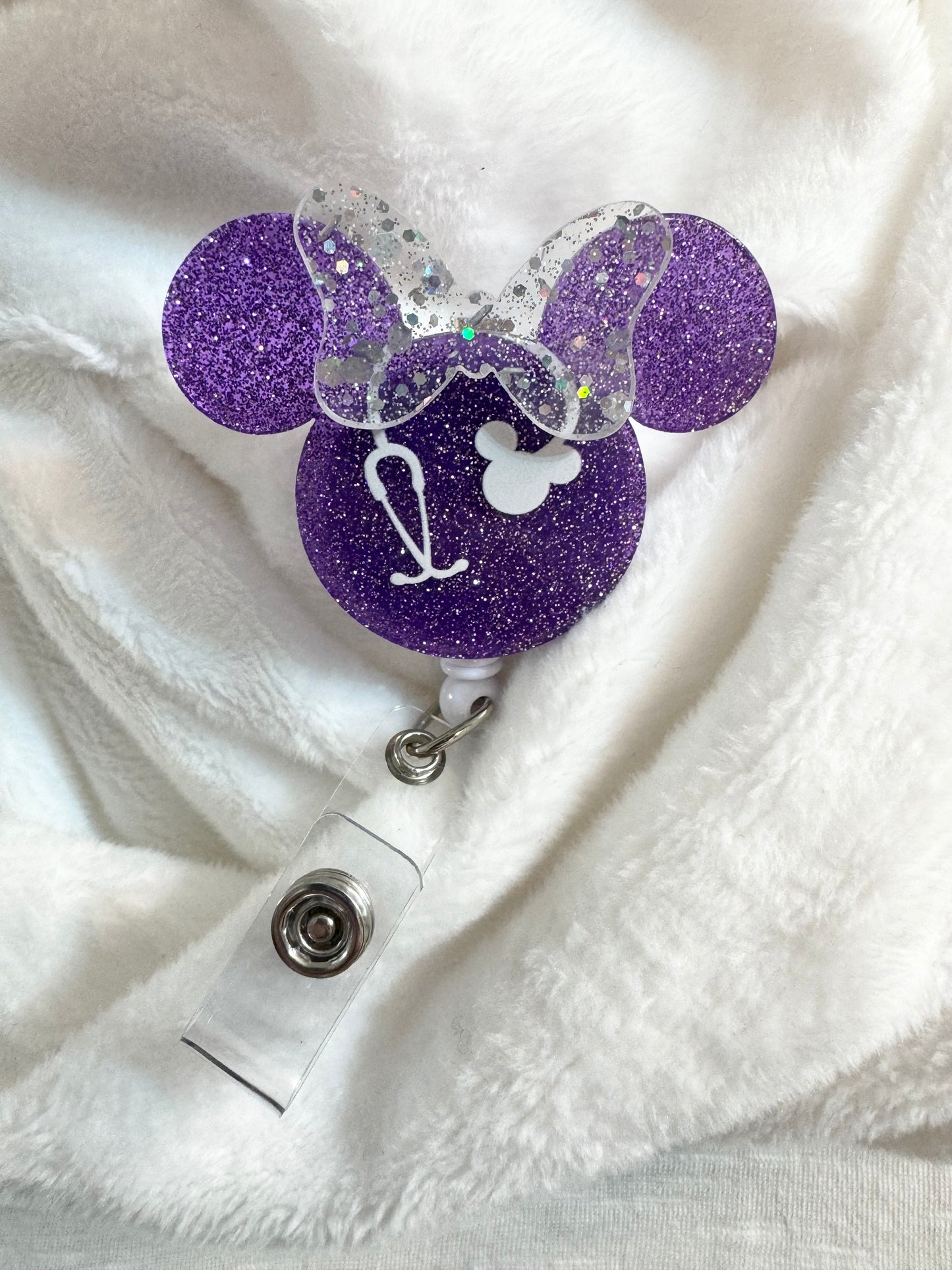 Mrs. Mouse Badge Reel