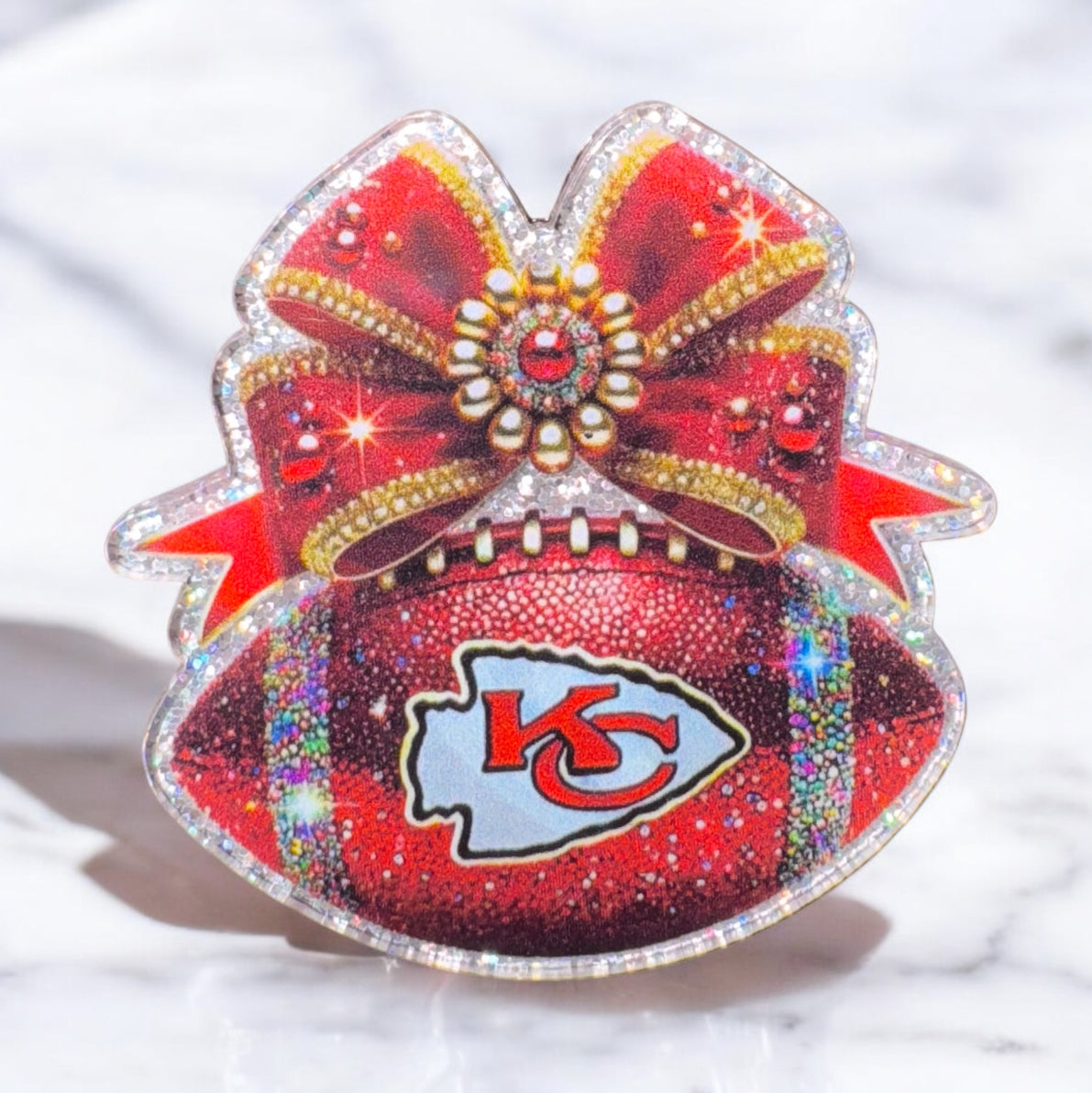 Football Acrylic Flatback