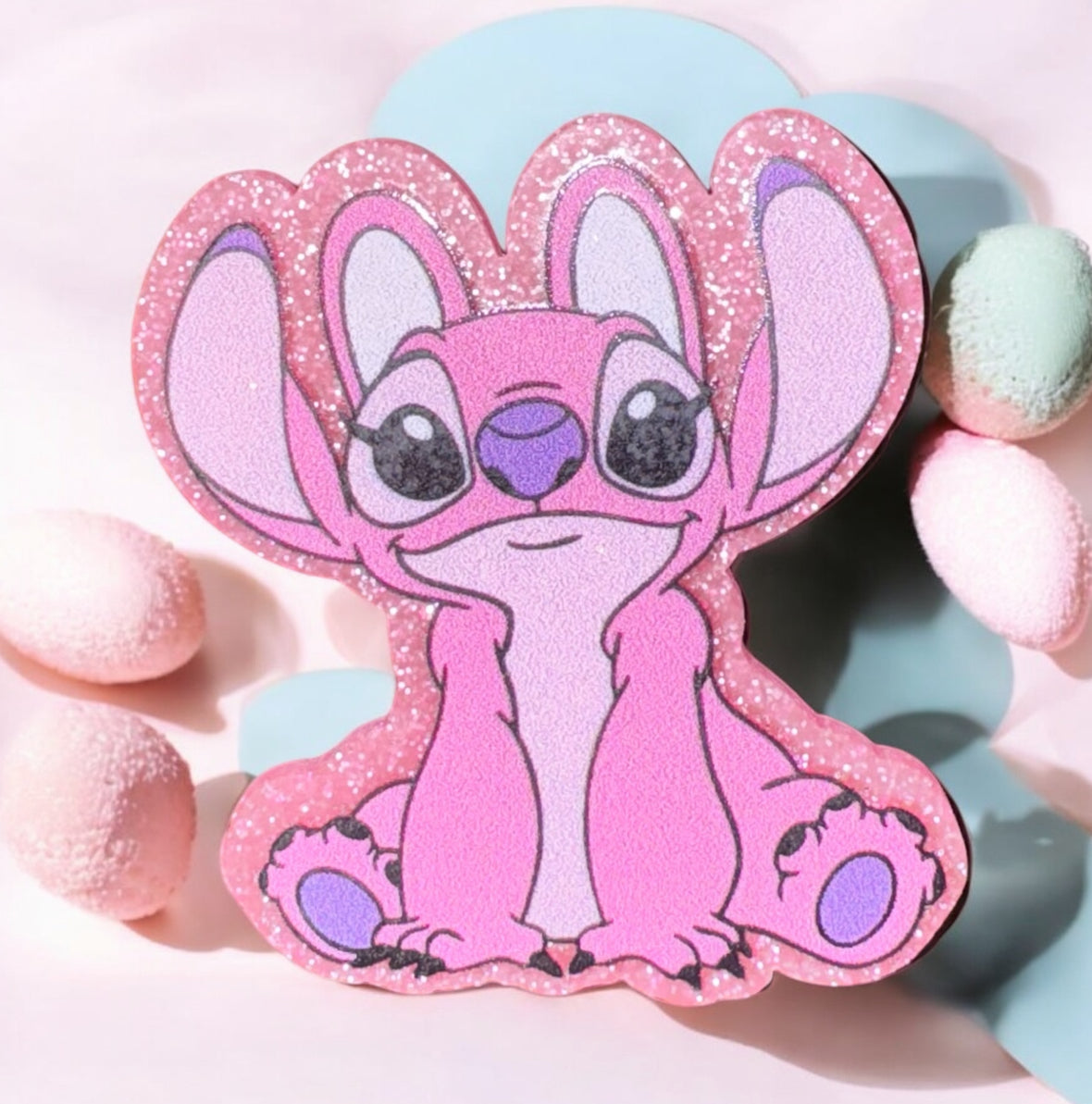 Angel Pink Alien Acrylic Flatback