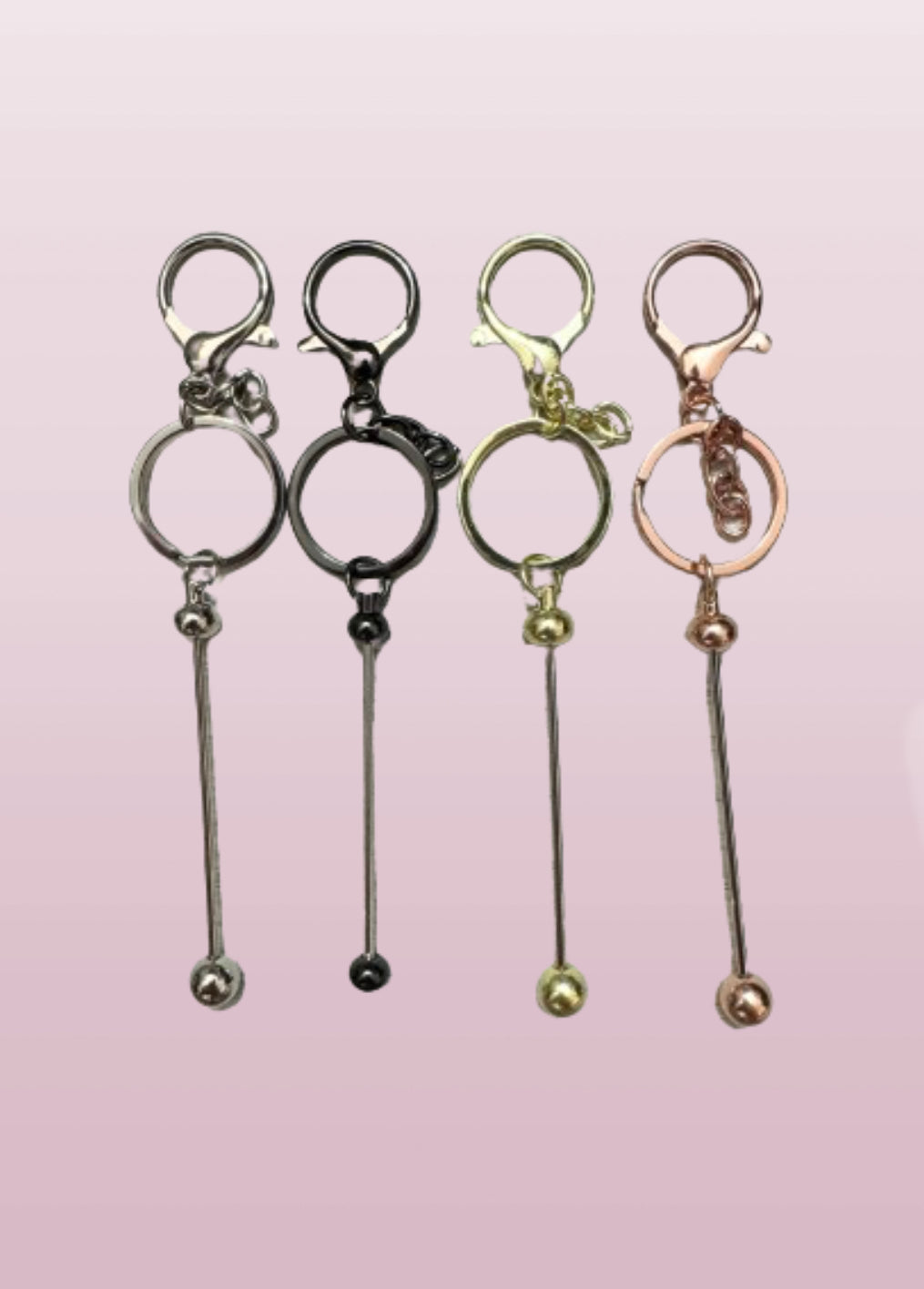Beadable Keychain Bars