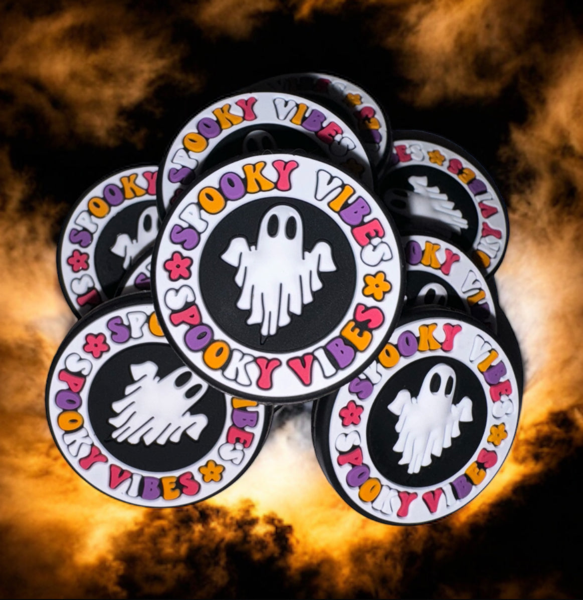 Spooky Vibes Ghost Focal
