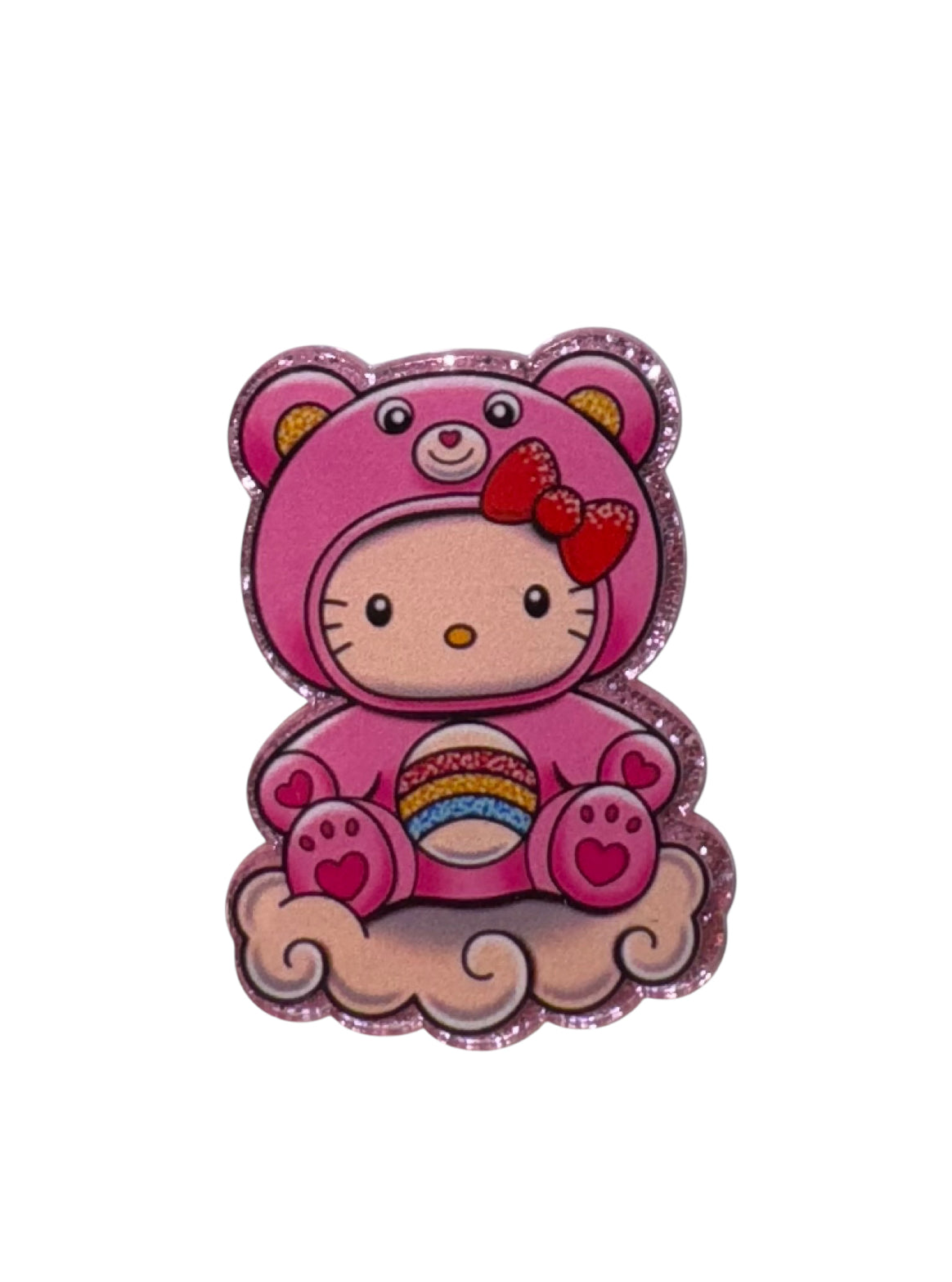 HK Bear Acrylic Flatback