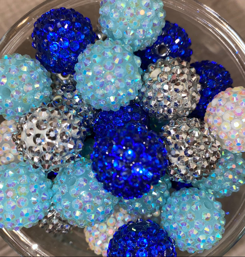 Winter Wonderland Rhinestone Beads