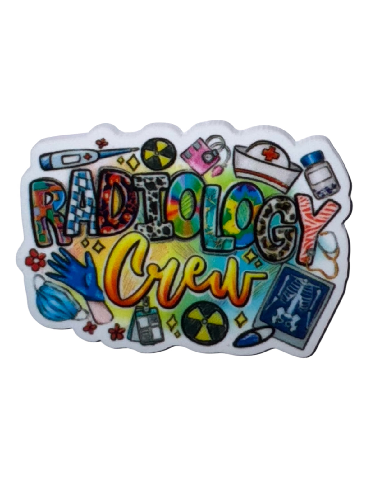 Radiology Crew Acrylic Flatback