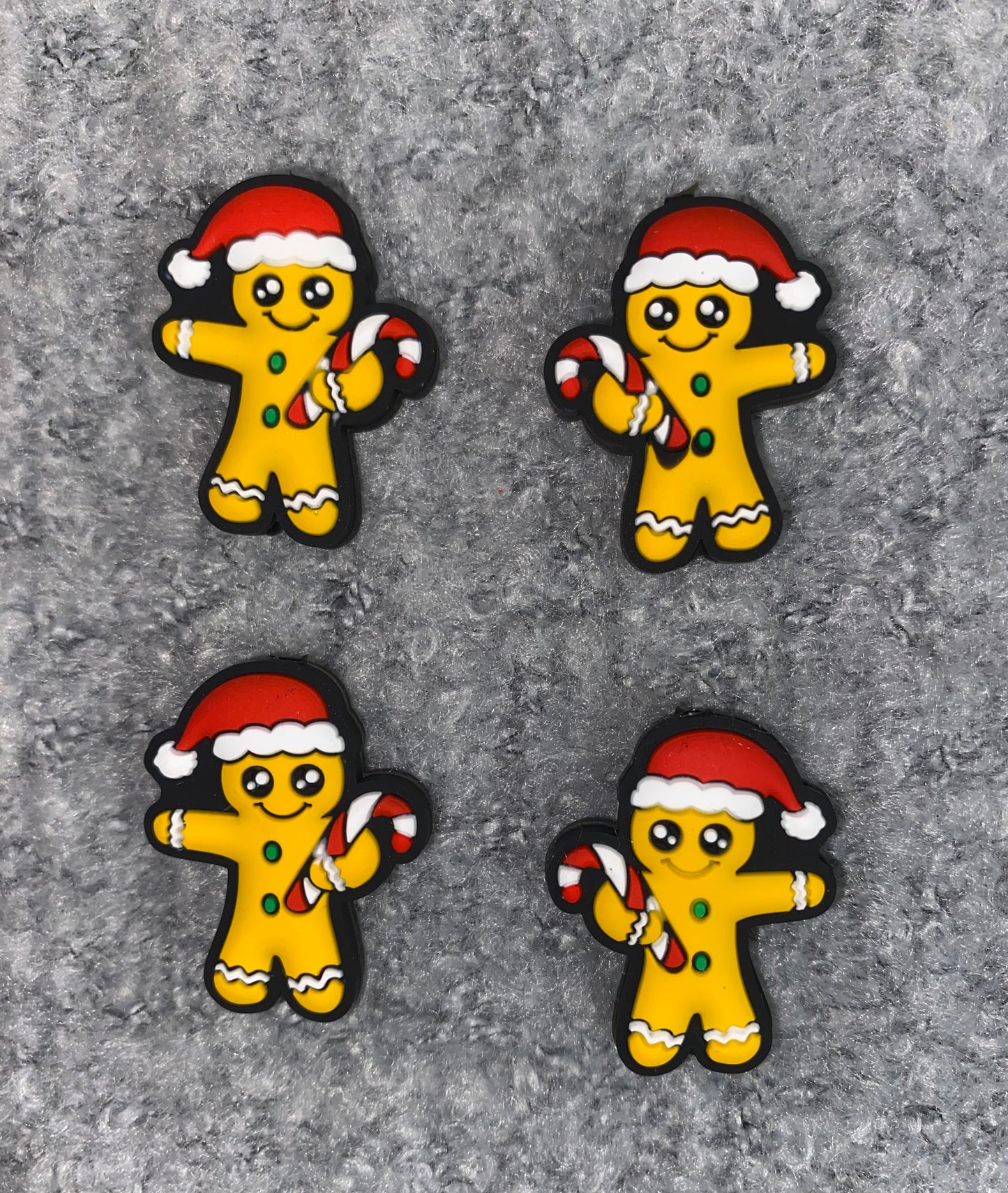 Gingerbread Man Santa Hat Focal