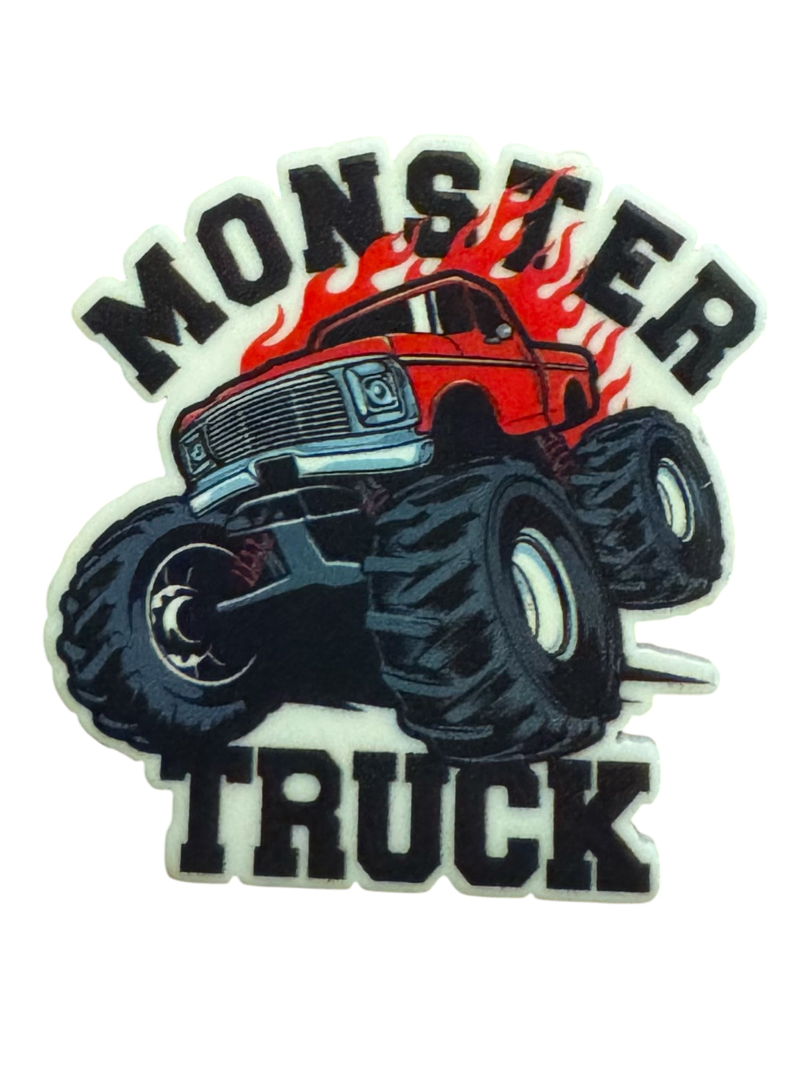 Monster Truck Acrylic Flatback