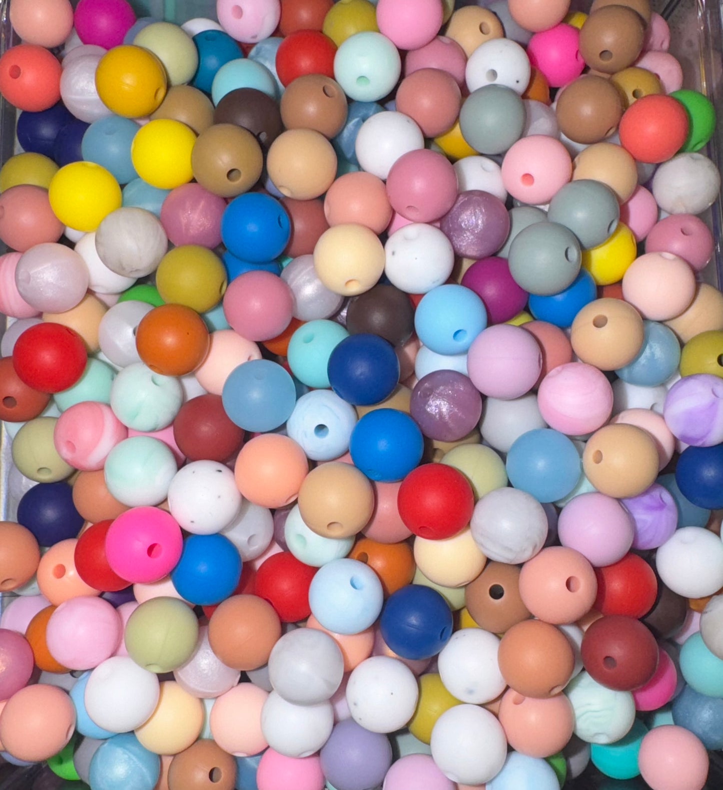 12mm Silicone Bead Mix