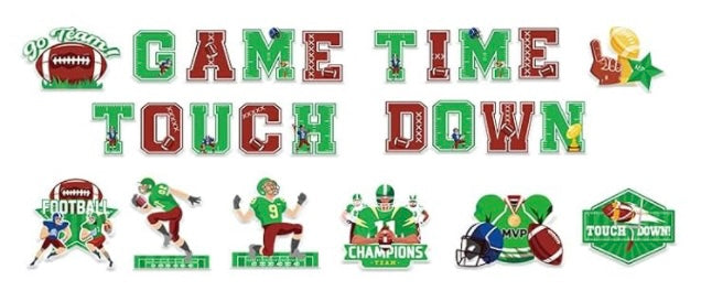Game Time Touchdown UV DTF Wrap