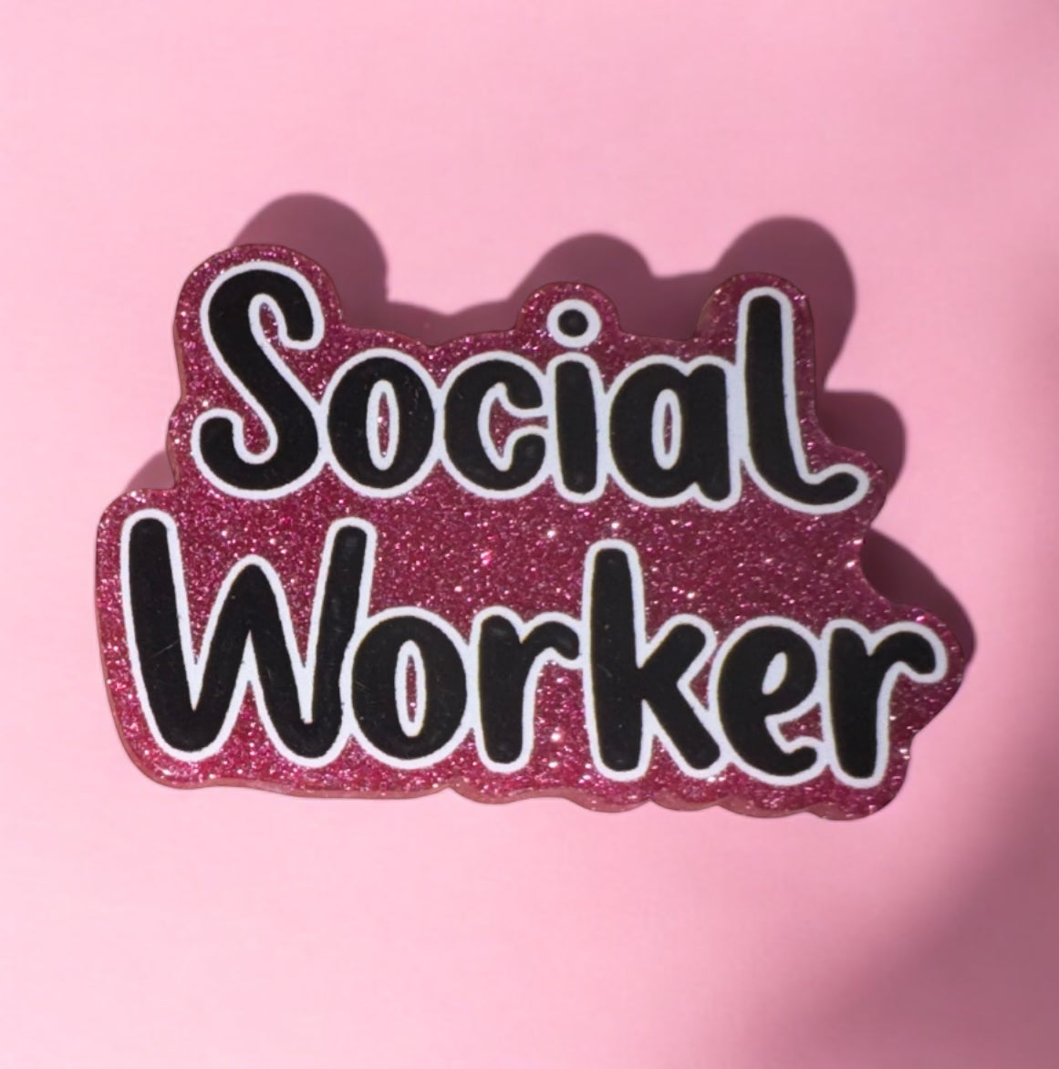 Social Worker Acrylic Flatback