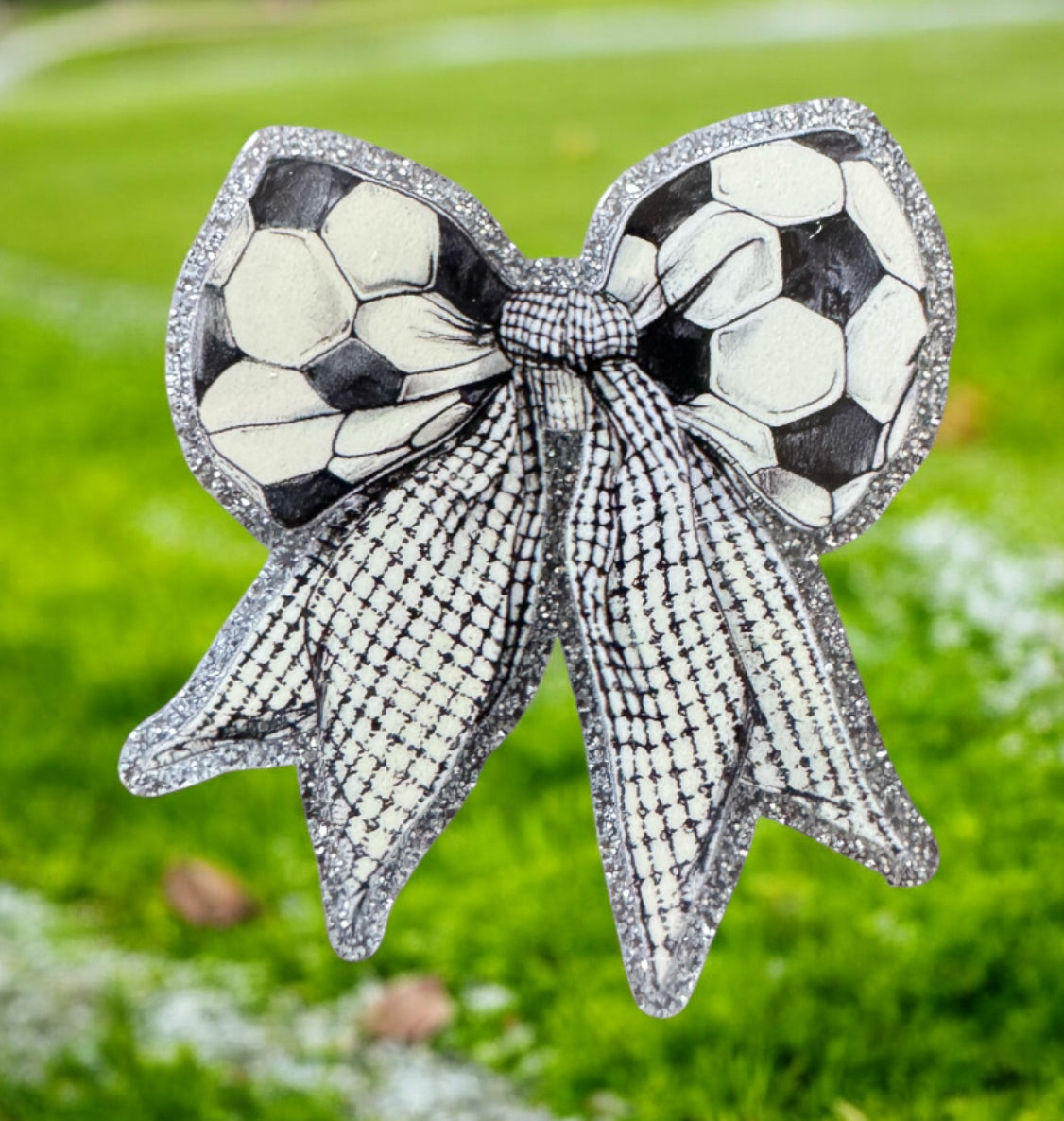 Soccer Acrylic Flatback