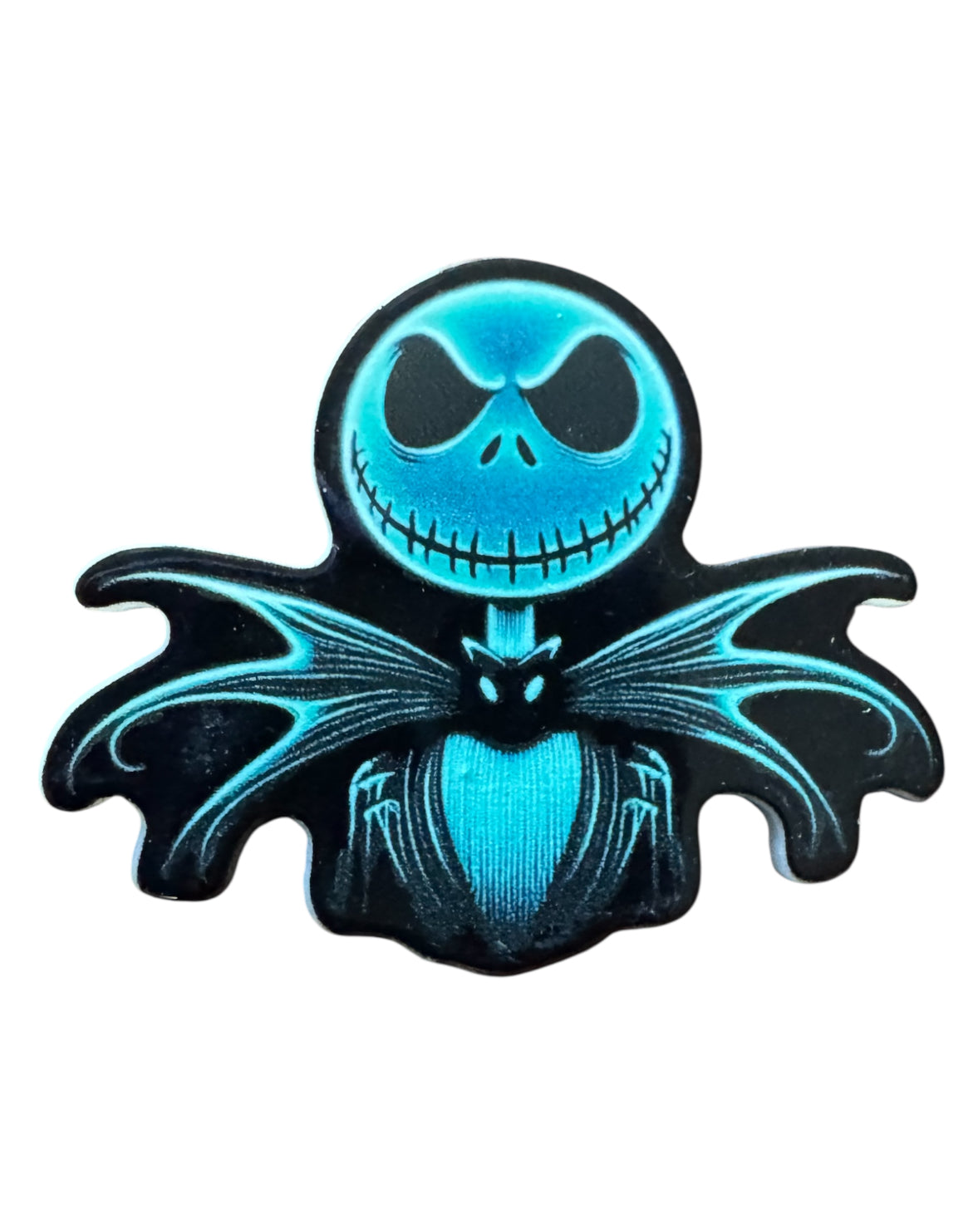 Glow In The Dark Jack Skelly Acrylic Flatback