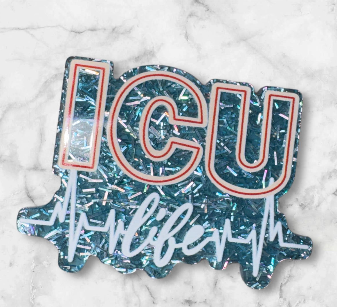ICU Life Acrylic Flatback