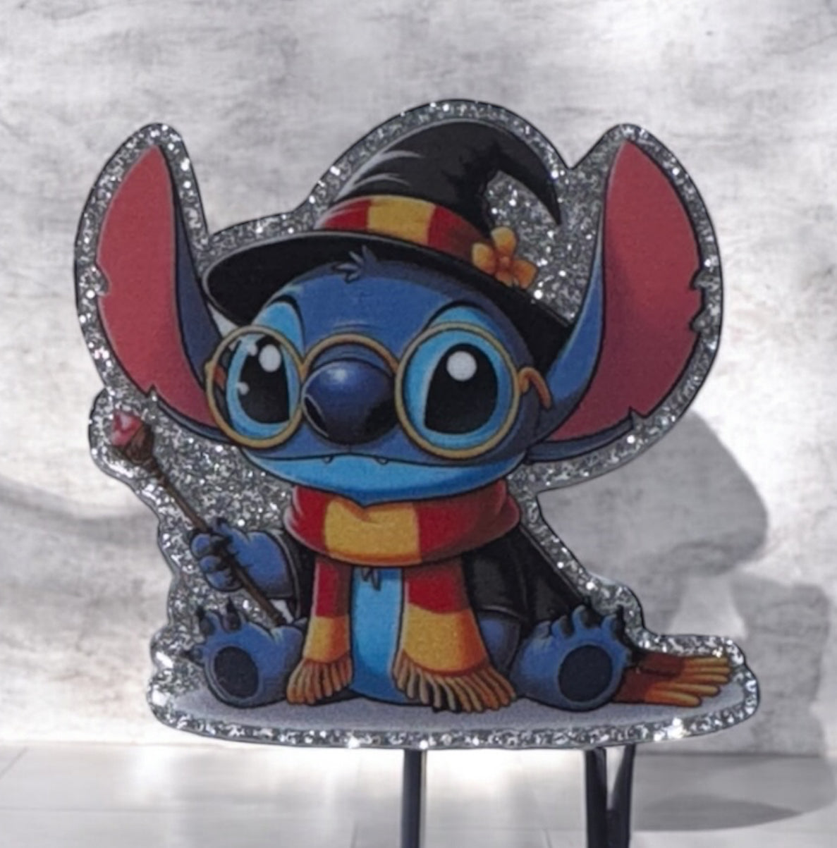 HP Blue Alien Acrylic Flatback