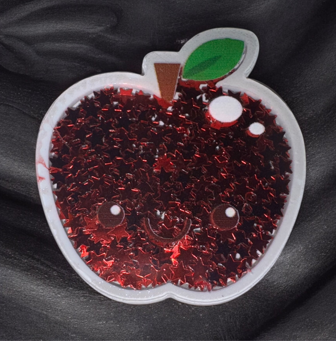 Apple Shaker Acrylic Flatback