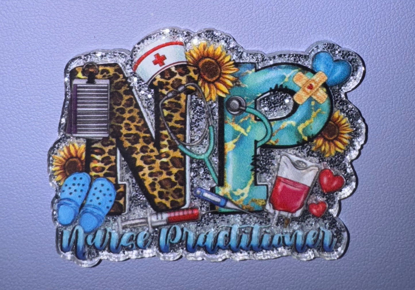 NURSE PRACTITIONER ACRYLIC FLATBACK