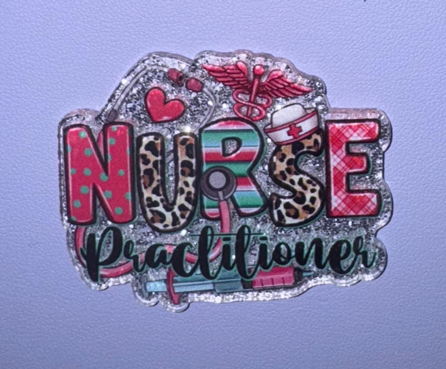 Nurse Practitioner Acrylic Flatback