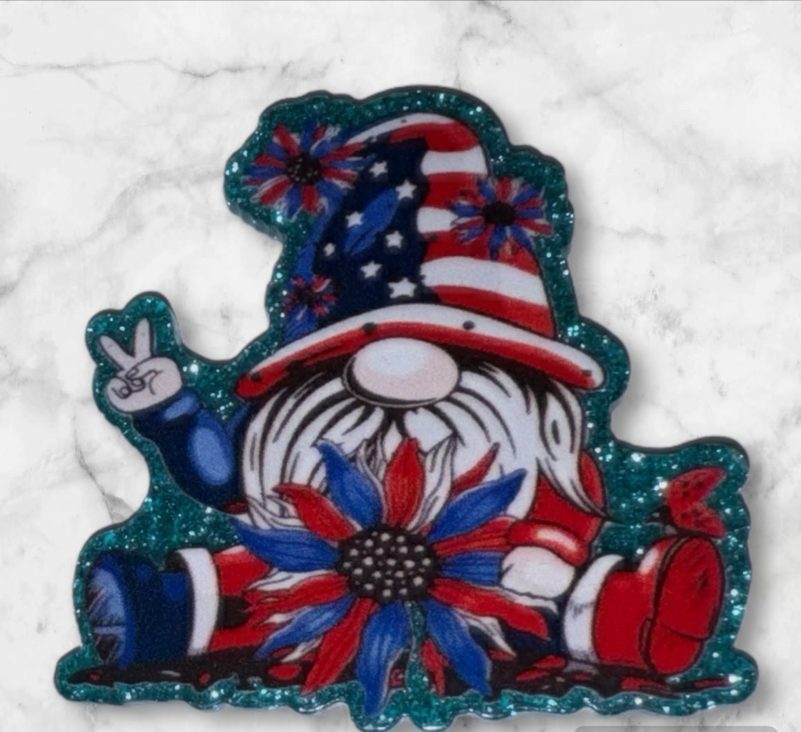 American Gnome Acrylic Flatback