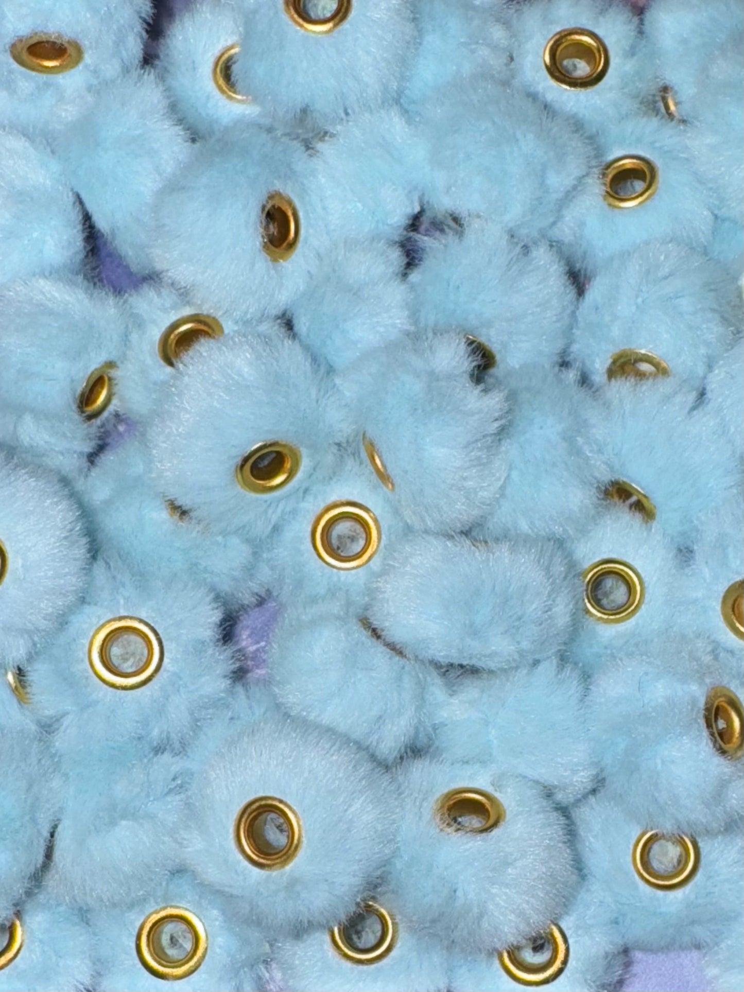 Light Blue Fuzzy Spacers