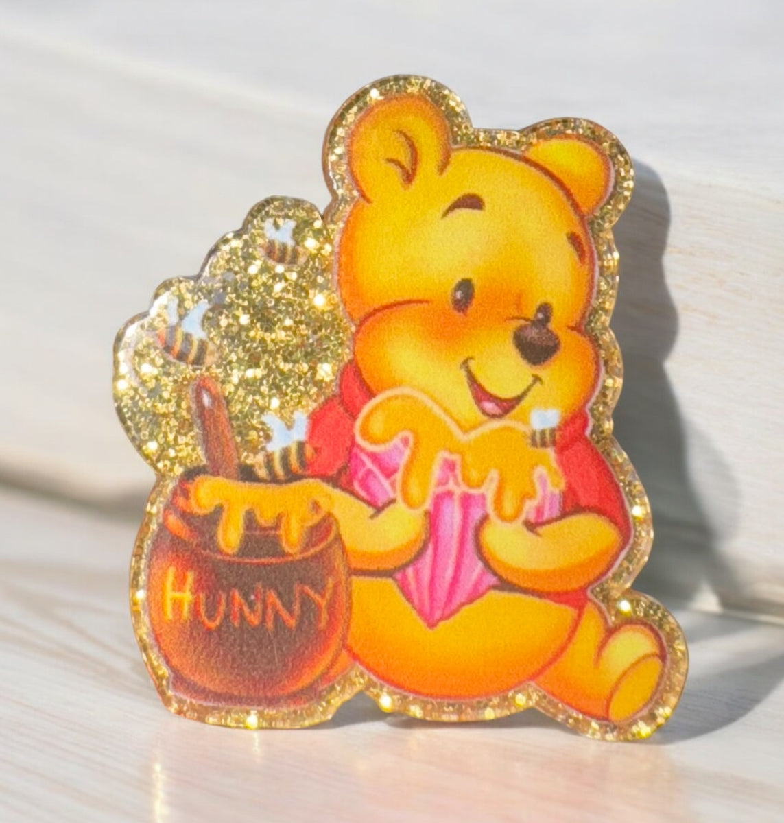 Honey Bear Acrylic Flatback