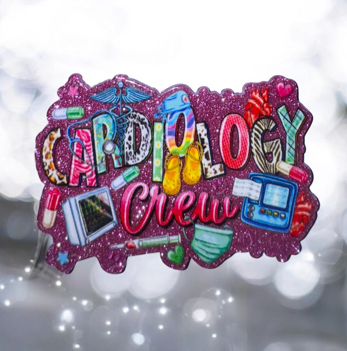 Cardiology Crew Acrylic Flatback