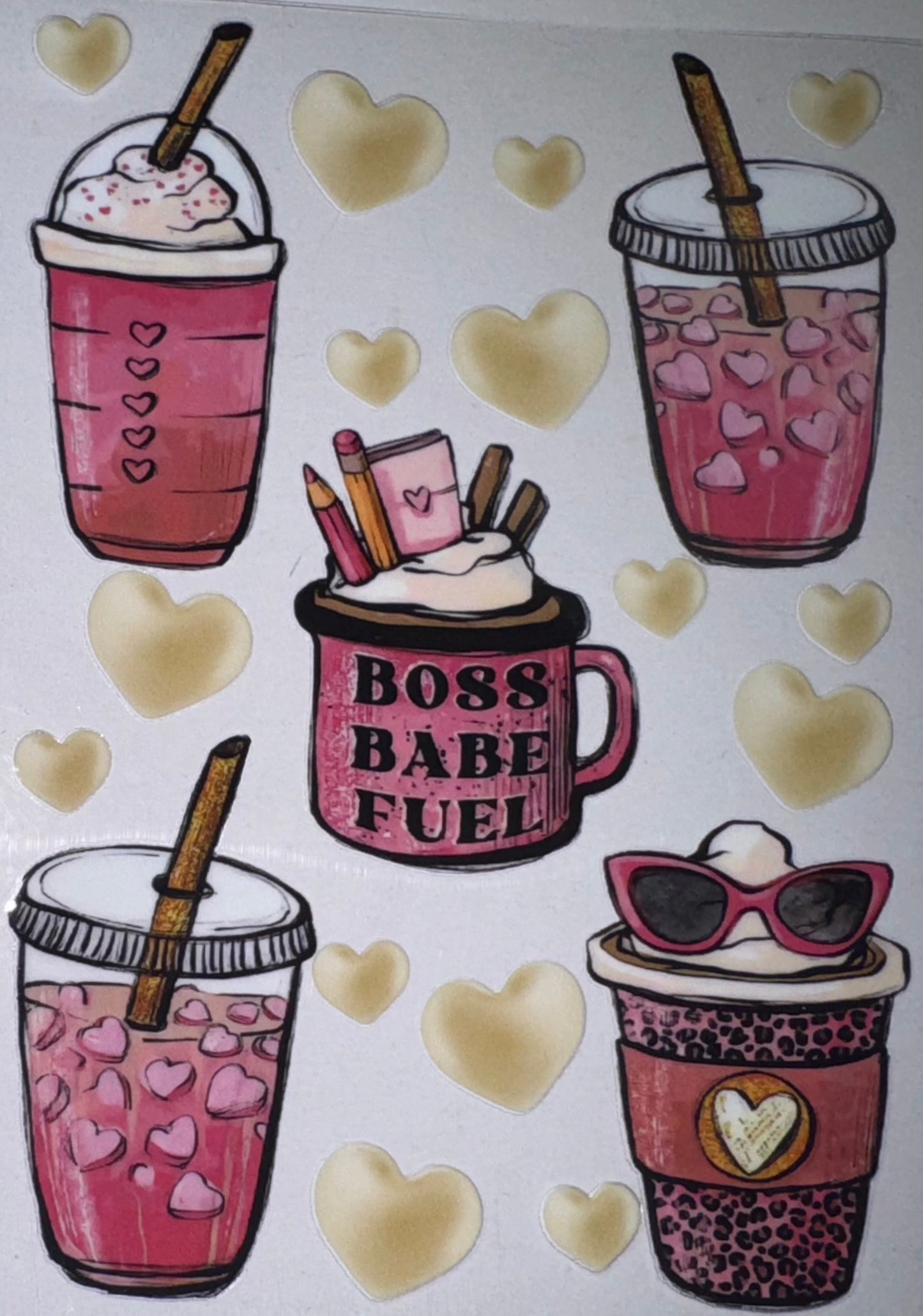 Boss Babe Fuel A6 Journal Decal