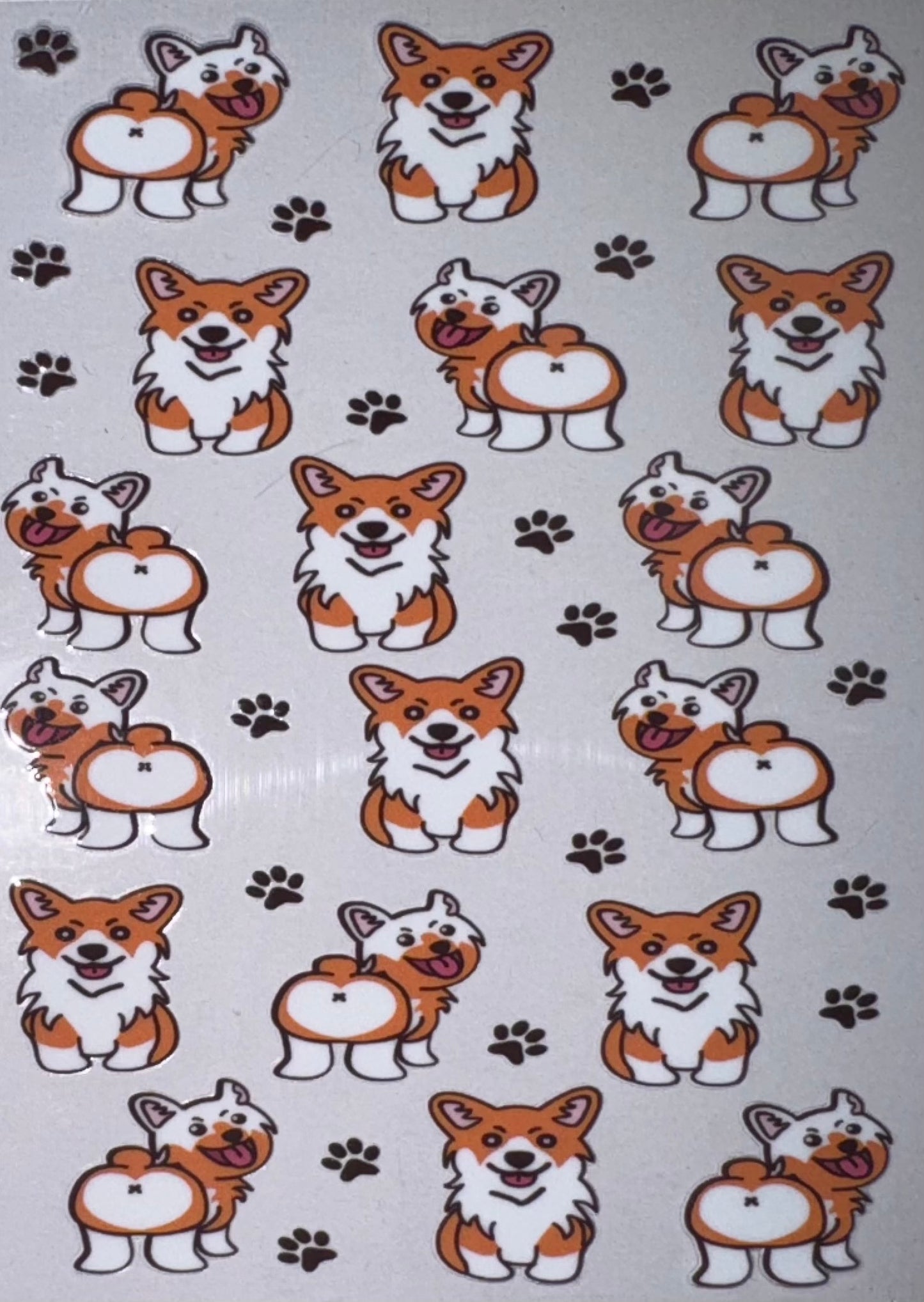 Corgi A6 Journal Decal