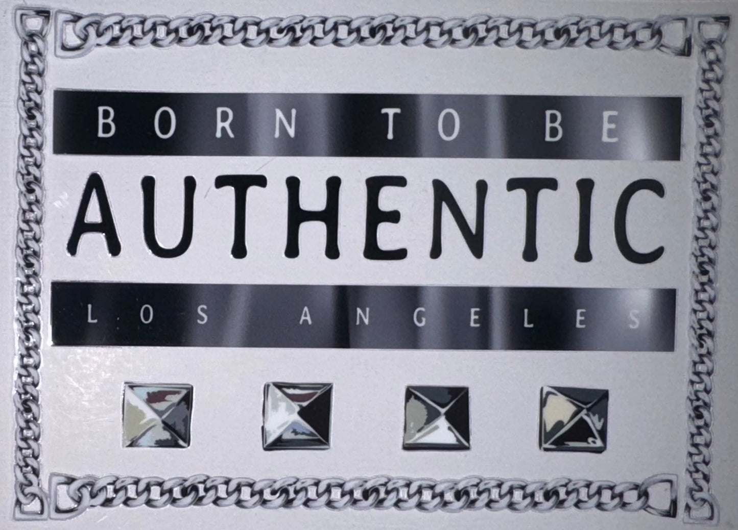 Born To Be Authentic A6 Journal Decals