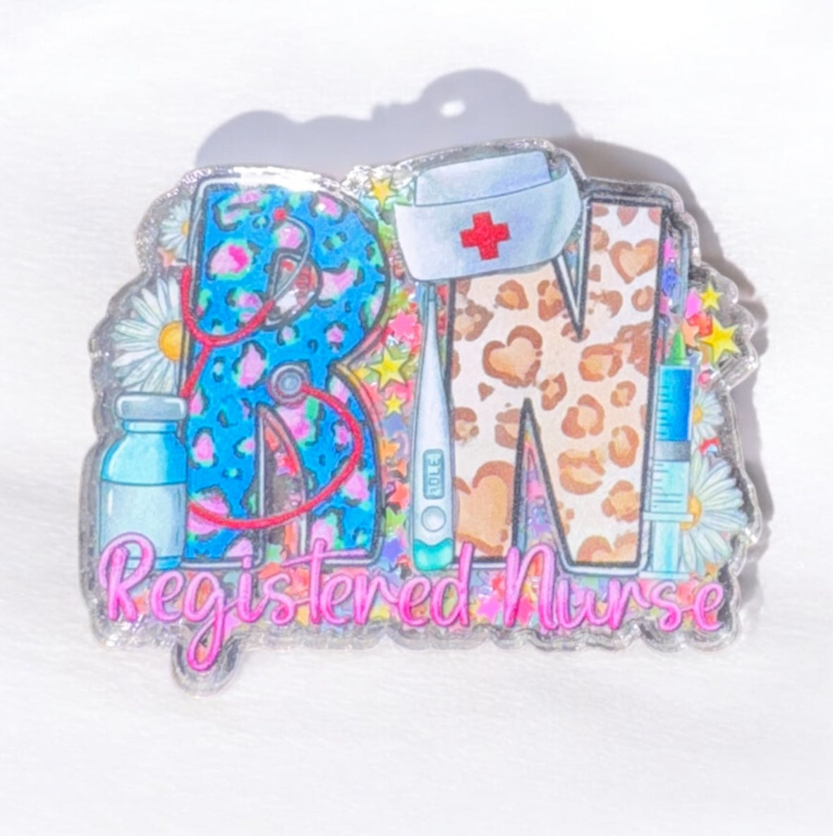 RN Shaker Acrylic Flatback