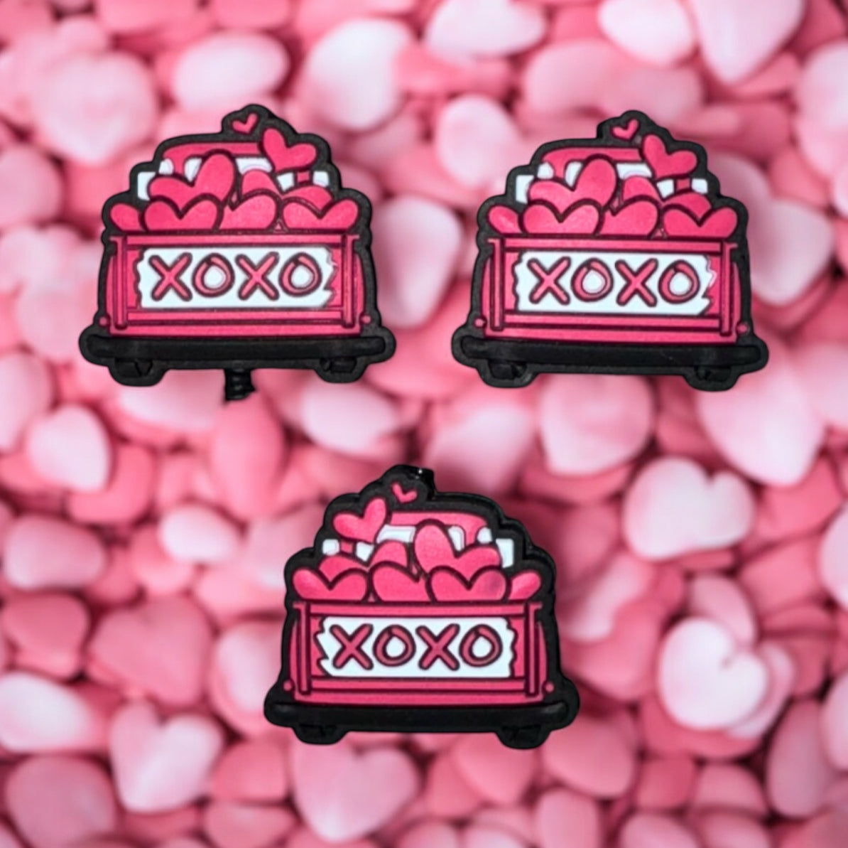 XOXO Heart Truck Silicone Focal