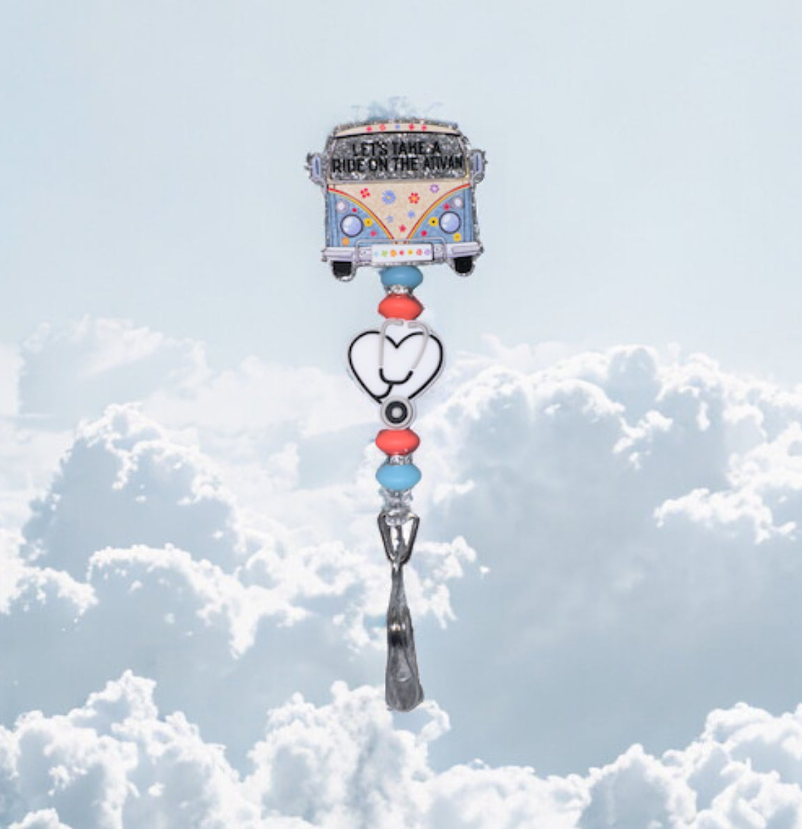 Take A Ride On The Ativan Badge Reel