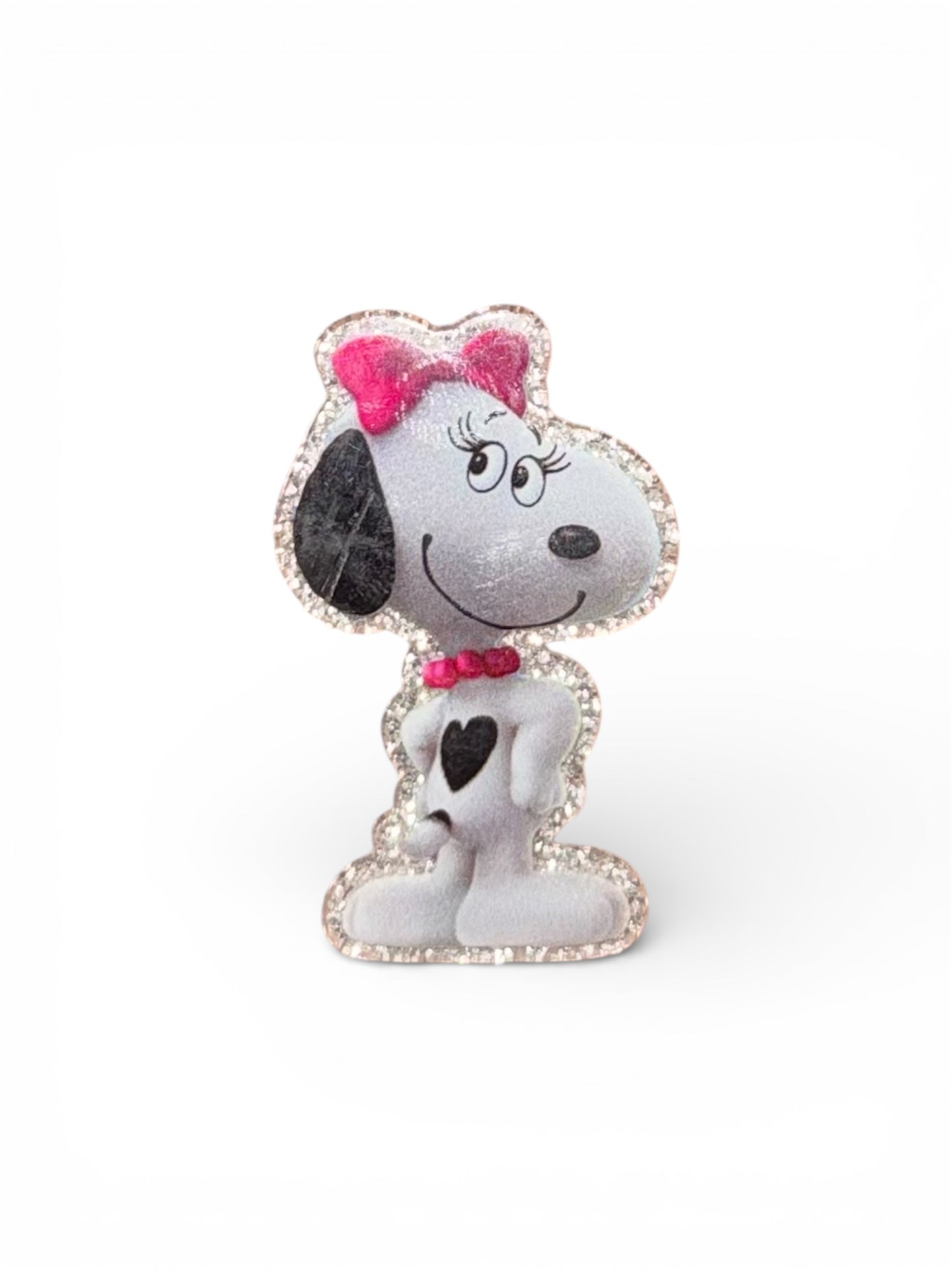 Beagle Girl Dog Character Acrylic Flatback